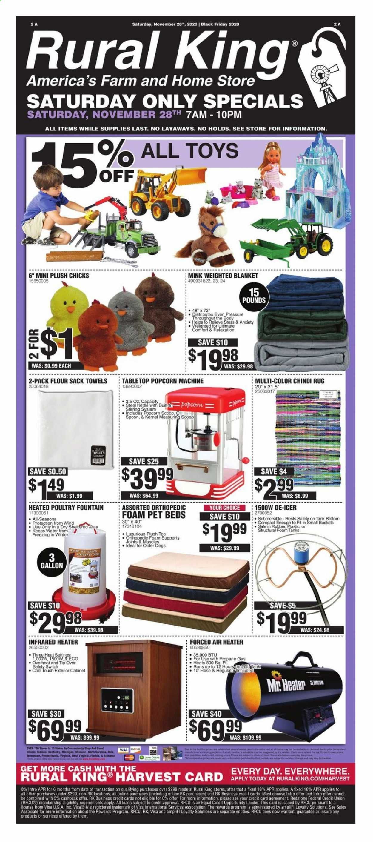 Rural King Weekly Ad Flyer November 28 to November 28