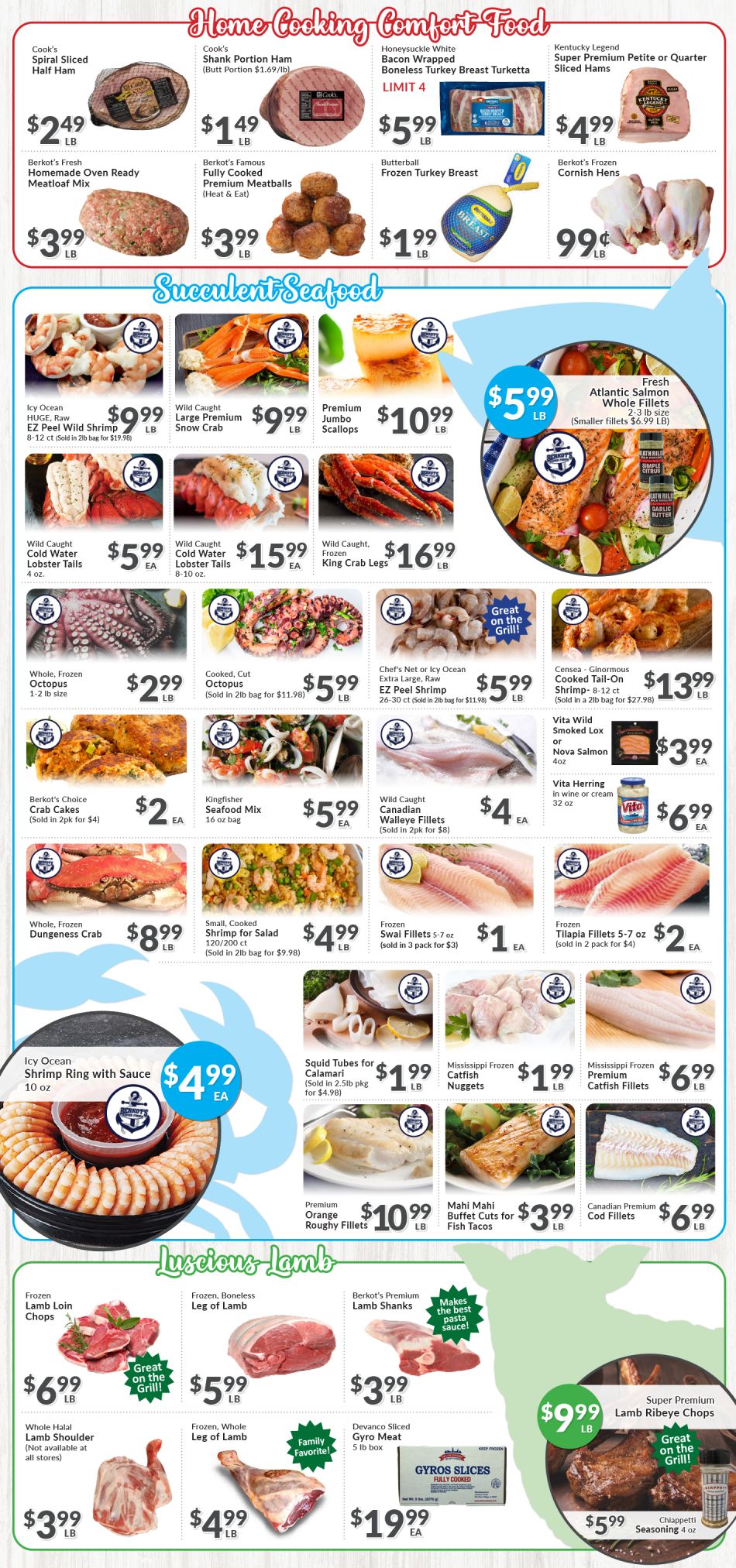 Berkot's Super Foods 5 Day Sale Ad Flyer November 27 to December 1, 2020