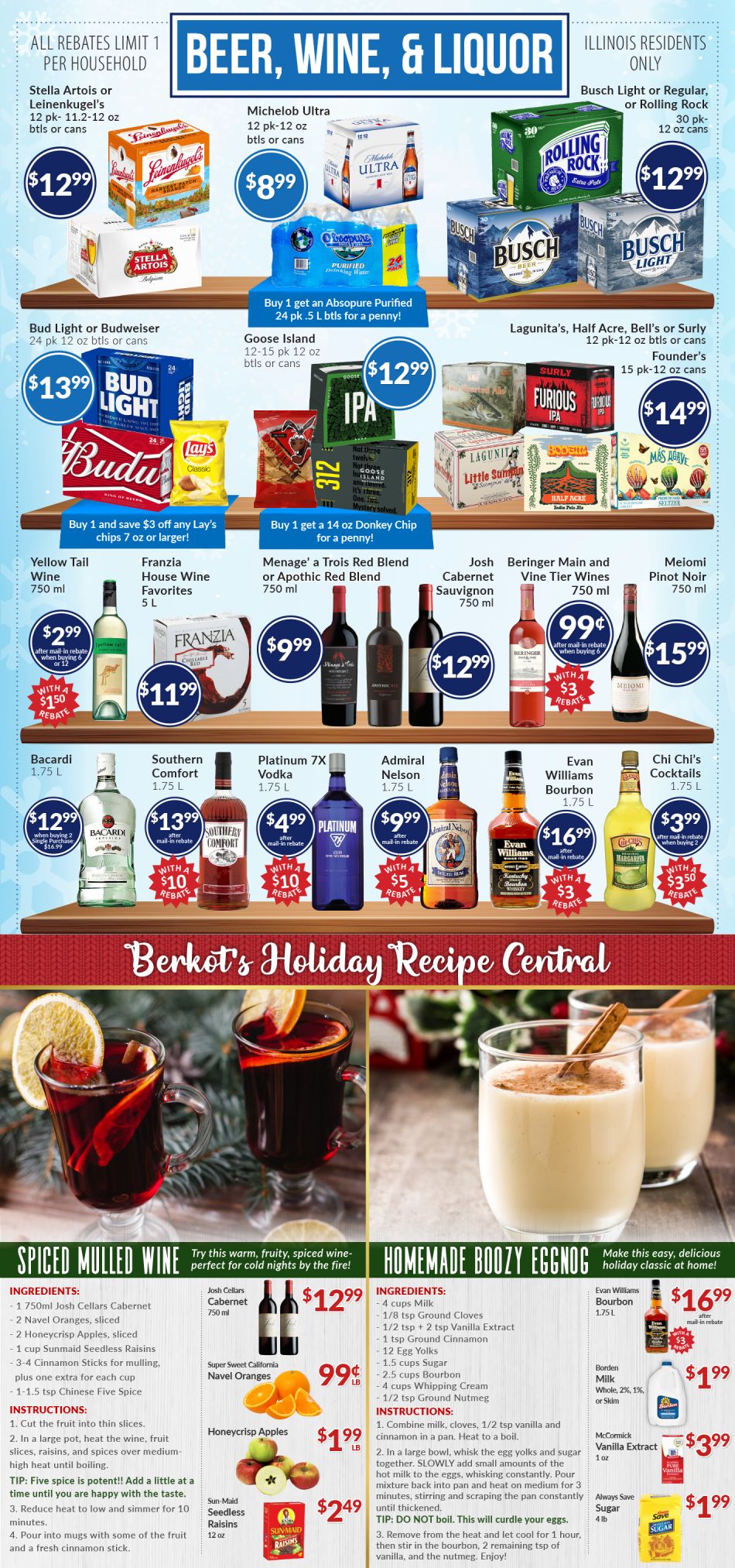 Berkot's Super Foods 5 Day Sale Ad Flyer November 27 to December 1, 2020