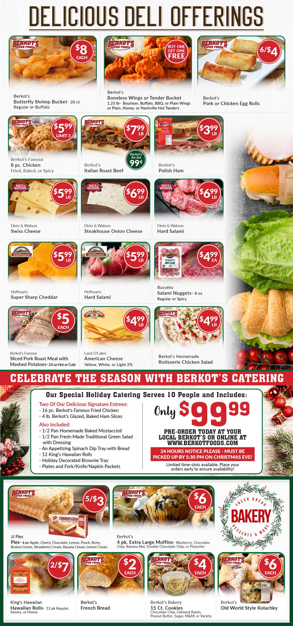Berkot's Super Foods 5 Day Sale Ad Flyer November 27 to December 1, 2020