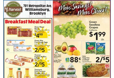 Brooklyn Harvest Market Weekly Ad Flyer November 27 to December 3, 2020