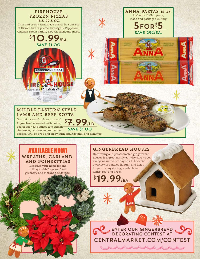 Central Market 5 Day Sale Ad Flyer November 27 to December 1, 2020
