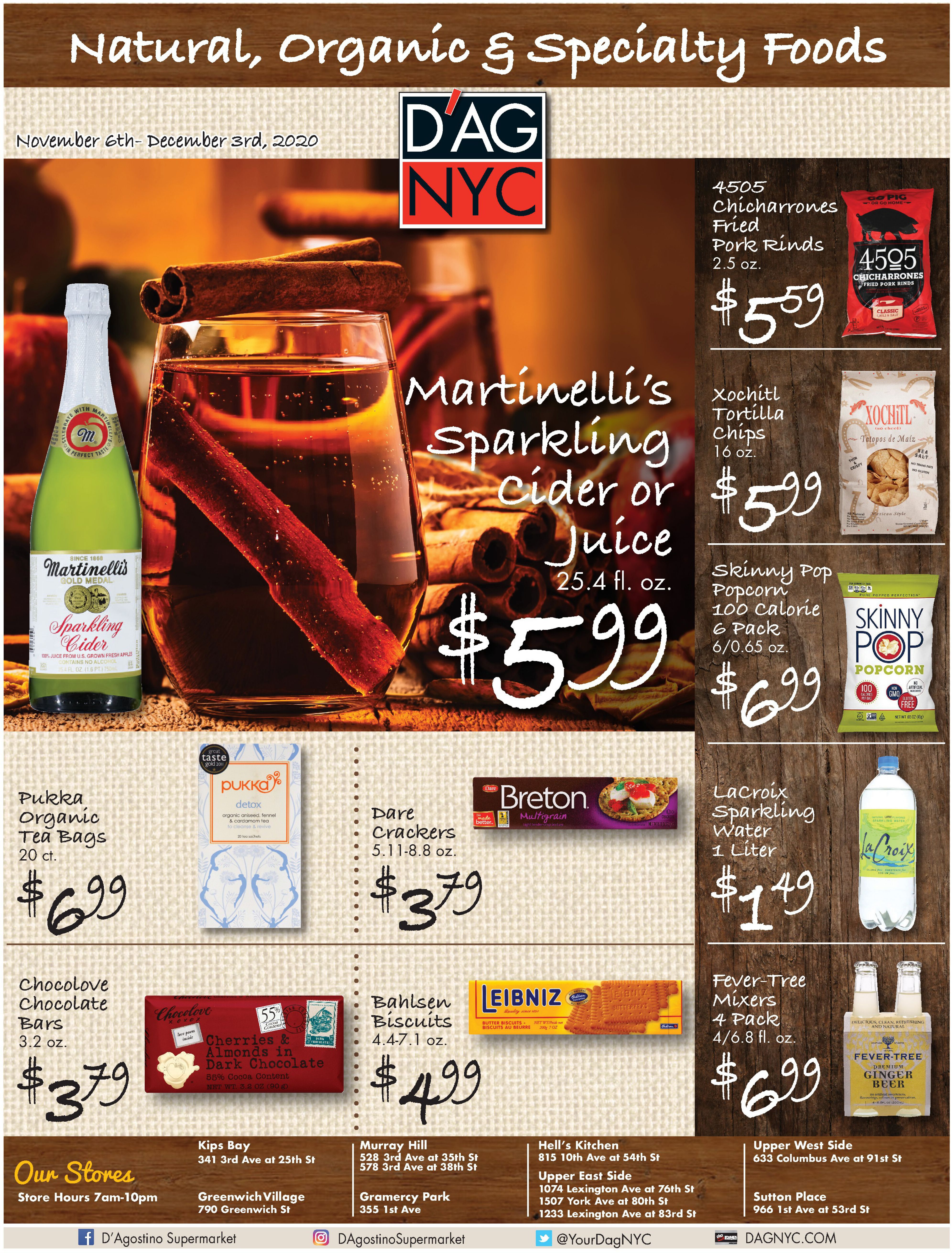 D'Agostino Weekly Ad Flyer November 27 to December 3, 2020