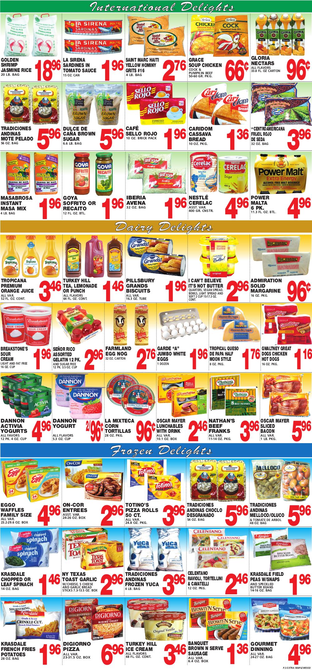 Extra Supermarket Weekly Ad Flyer November 27 to December 3, 2020