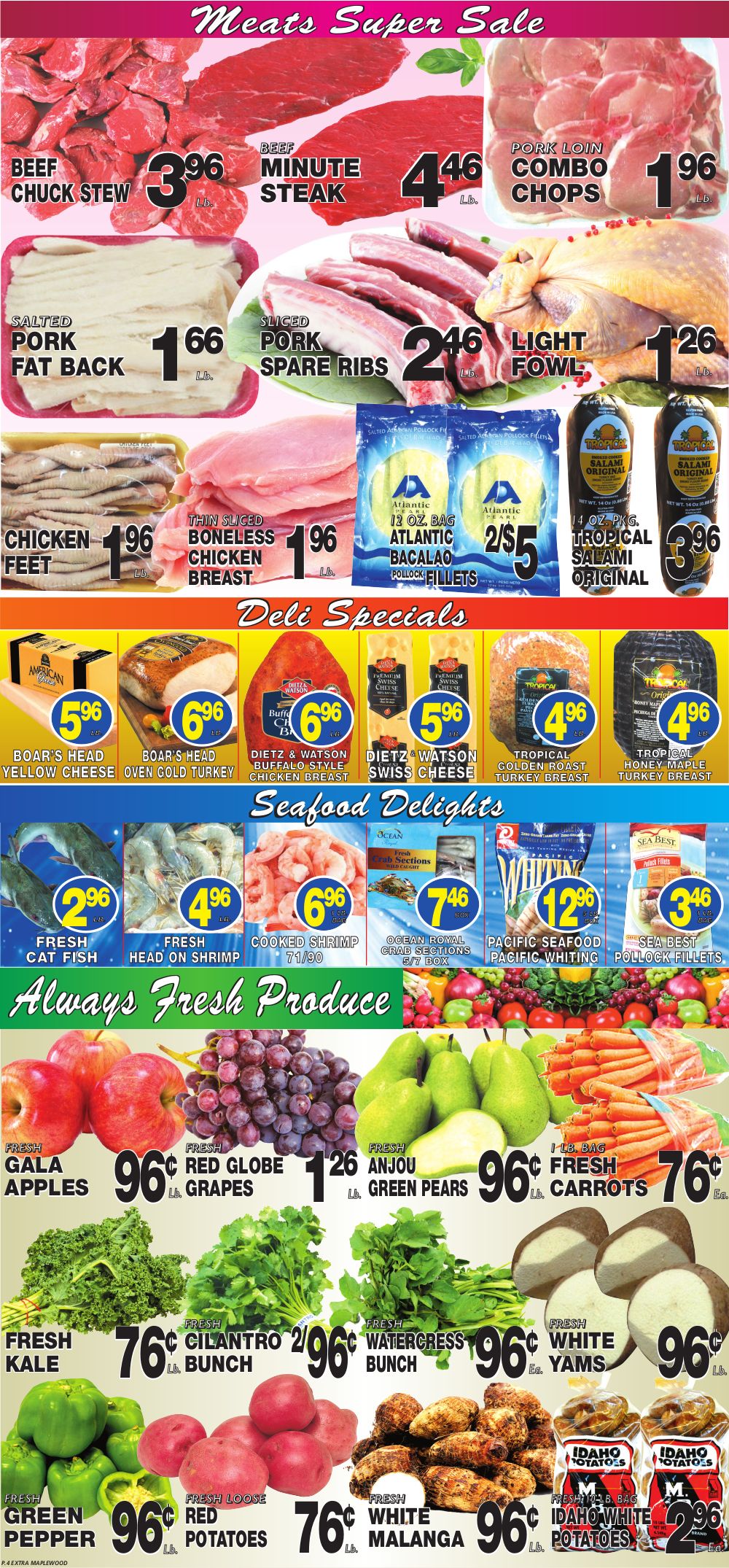 Extra Supermarket Weekly Ad Flyer November 27 to December 3, 2020