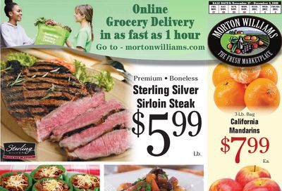 Morton Williams Weekly Ad Flyer November 27 to December 3, 2020