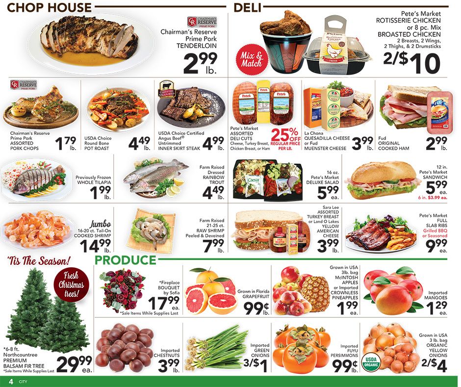 Pete's Fresh Market 5 Day Sale Ad Flyer November 27 to December 1, 2020