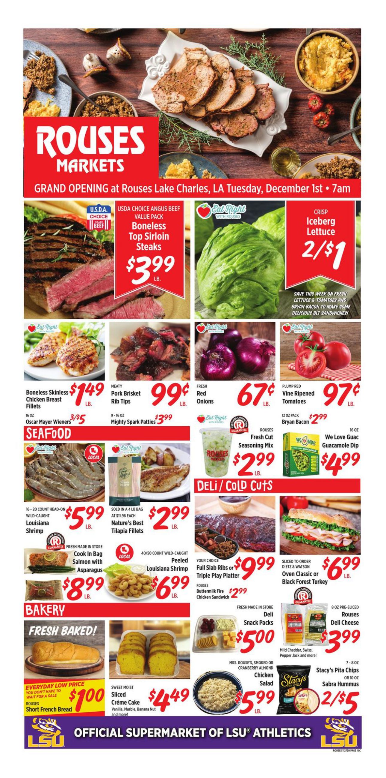Rouses Markets Weekly Ad Flyer November 27 to December 2, 2020