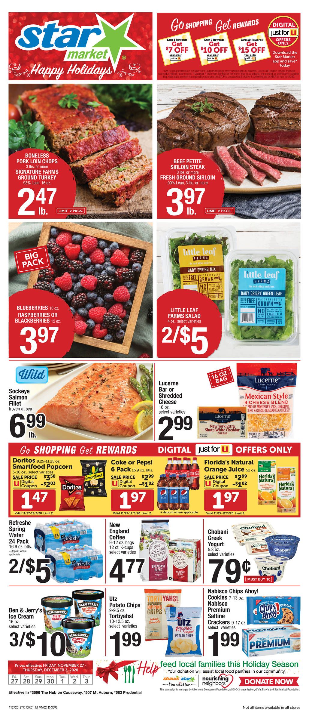 Star Market Weekly Ad Flyer November 27 to December 3, 2020