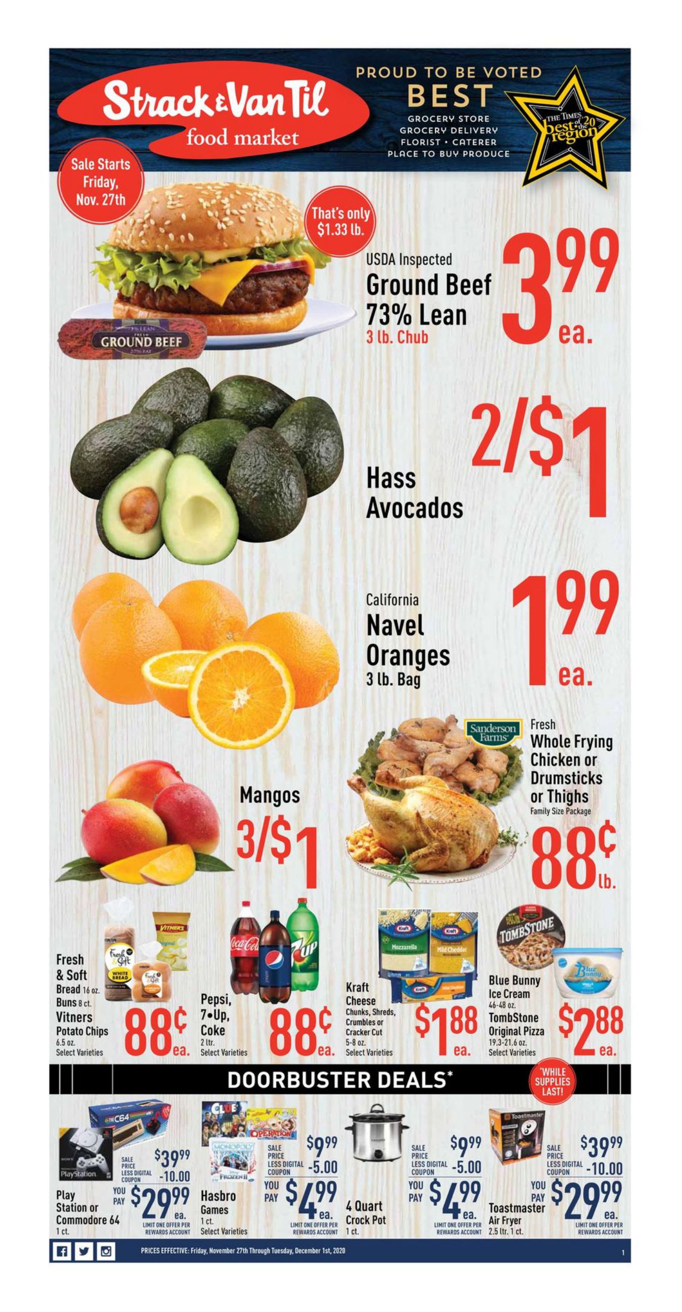 Strack & Van Til Weekly Ad Flyer November 27 to December 2, 2020