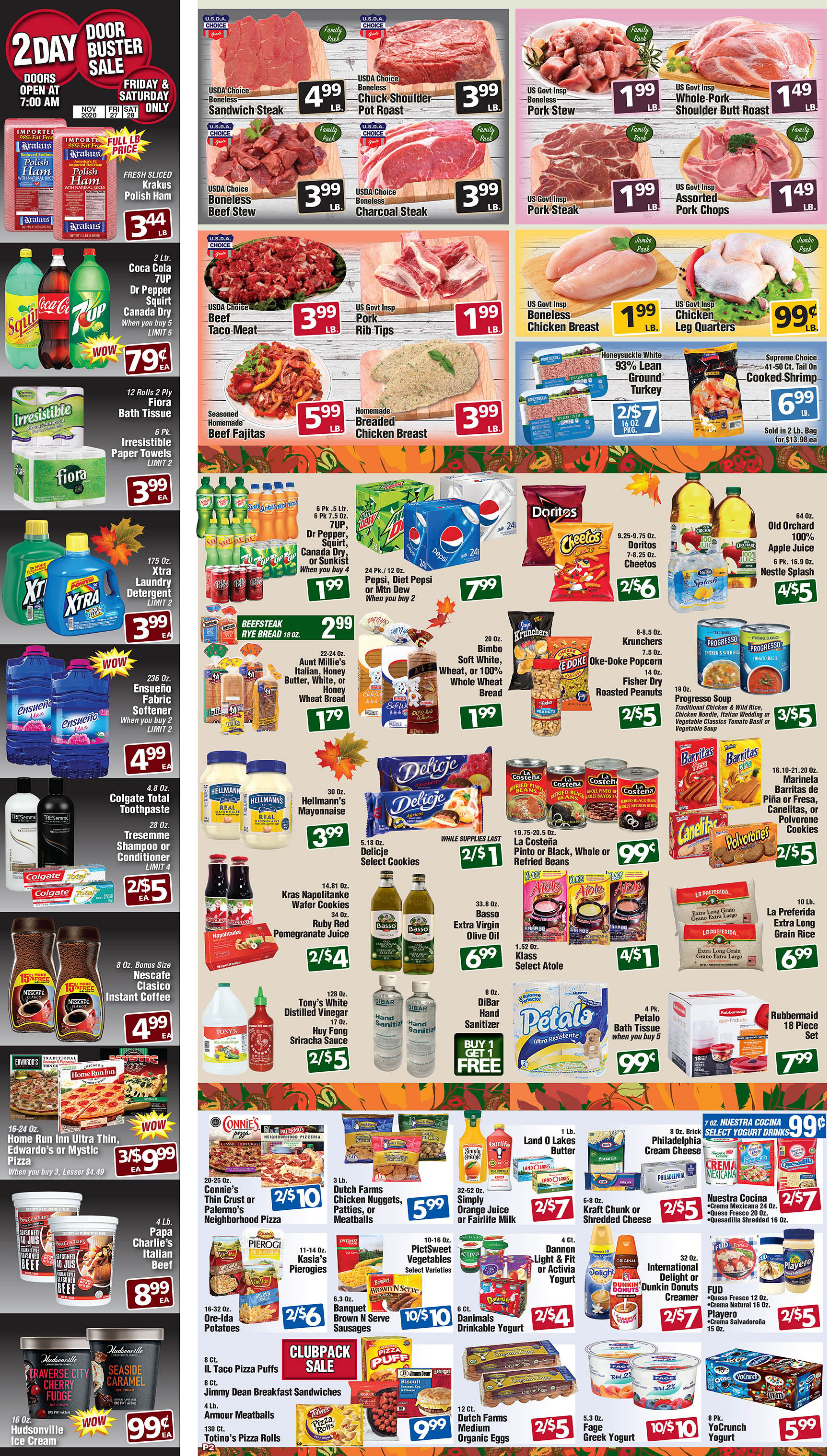 Tony's Fresh Market 5 Day Sale Ad Flyer November 27 to December 1, 2020