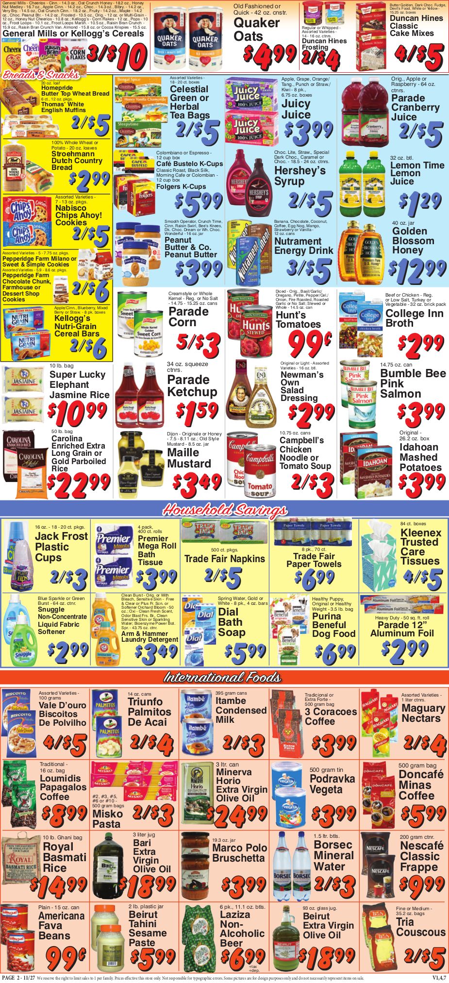 Trade Fair Supermarket Weekly Ad Flyer November 27 to December 3, 2020