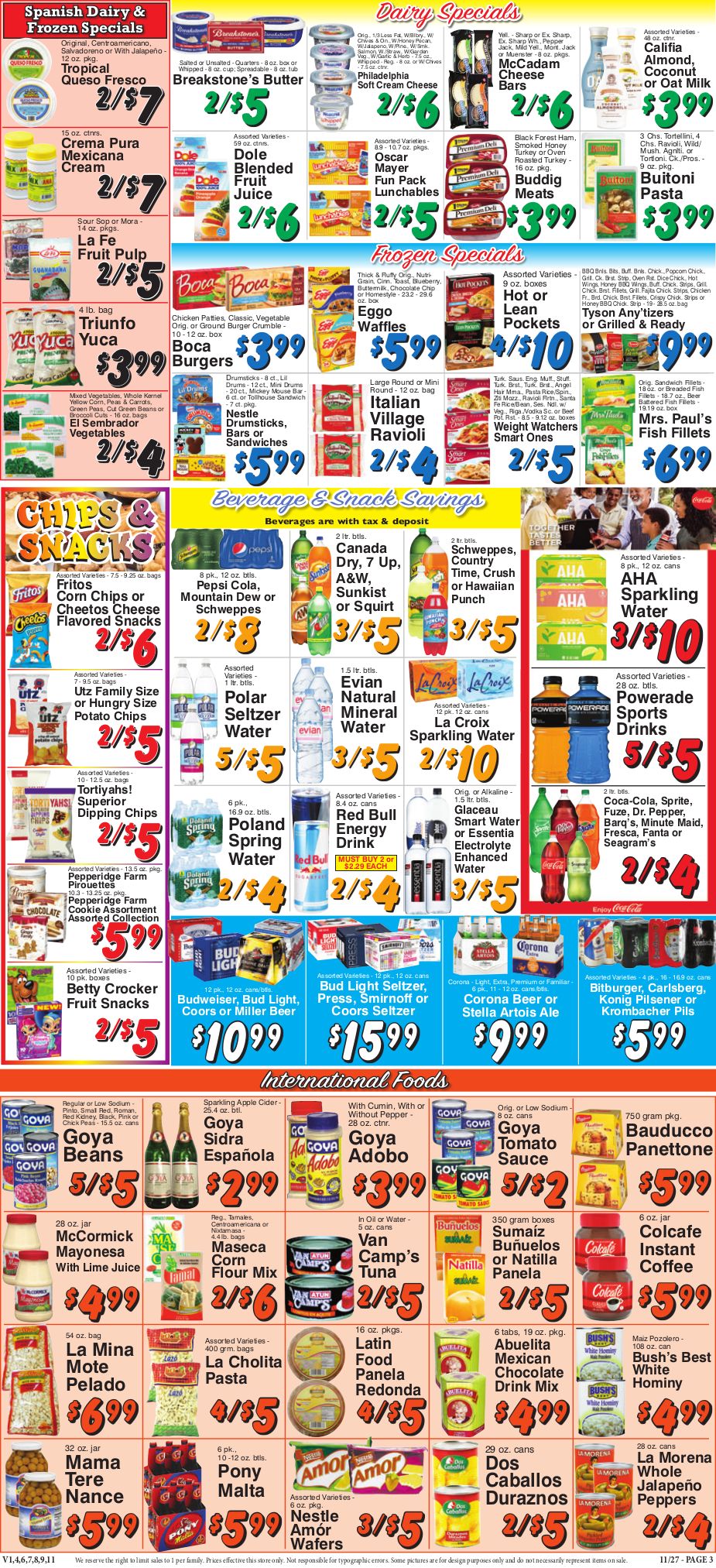 Trade Fair Supermarket Weekly Ad Flyer November 27 to December 3, 2020
