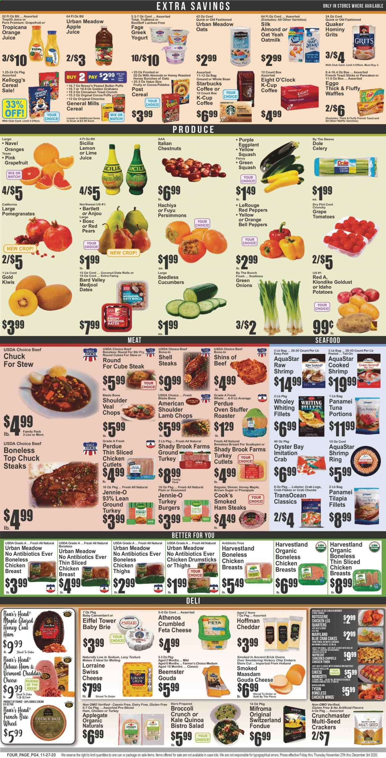 Key Food (NY) Weekly Ad Flyer November 27 to December 3
