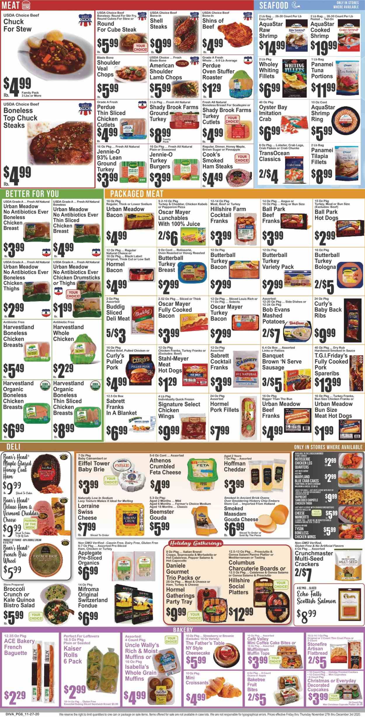 Key Food (NJ, NY) Weekly Ad Flyer November 27 to December 3