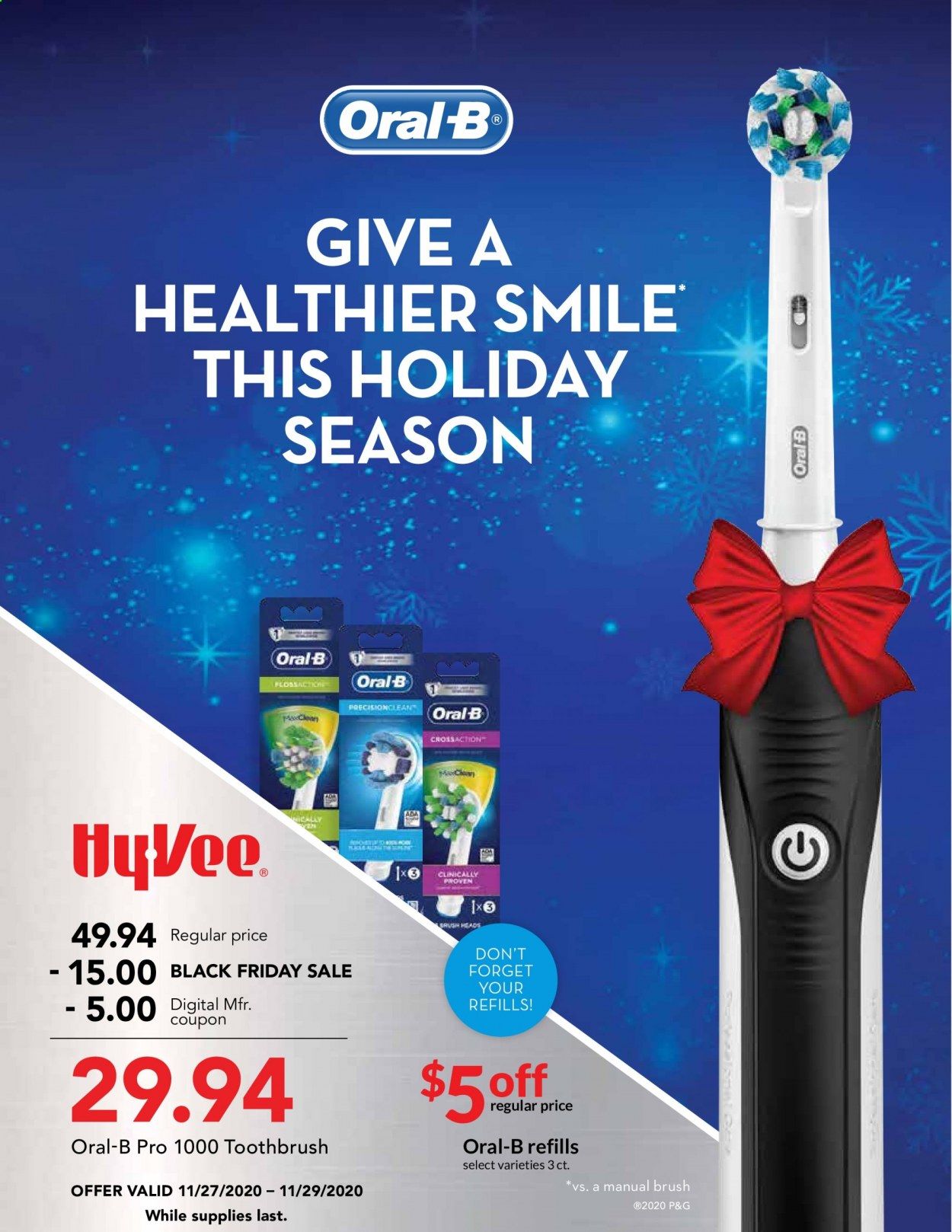 Hy-Vee Weekly Ad Flyer November 27 to November 29