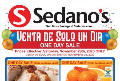 Sedano's (FL) Weekly Ad Flyer November 27 to December 1
