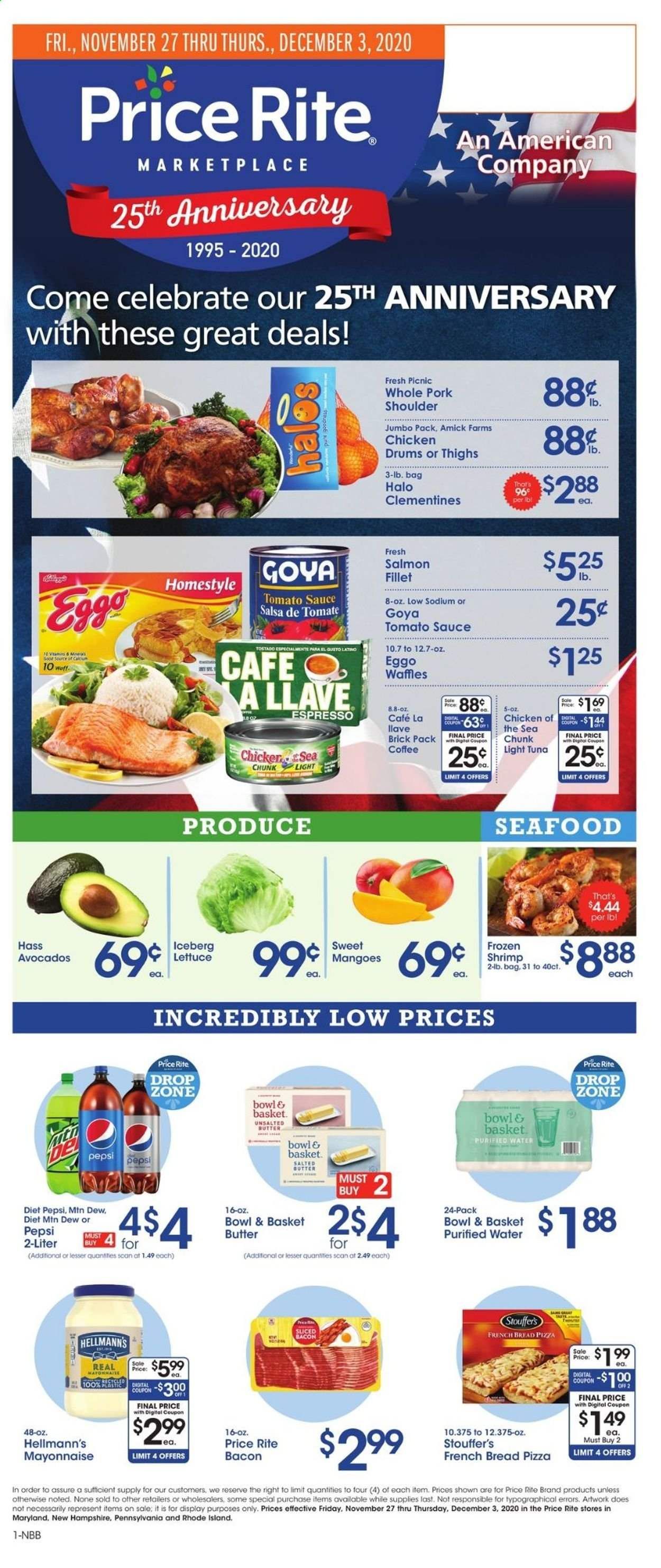 Price Rite (CT, MA, MD, NH, NJ, NY, PA, RI) Weekly Ad Flyer November 27 to December 3
