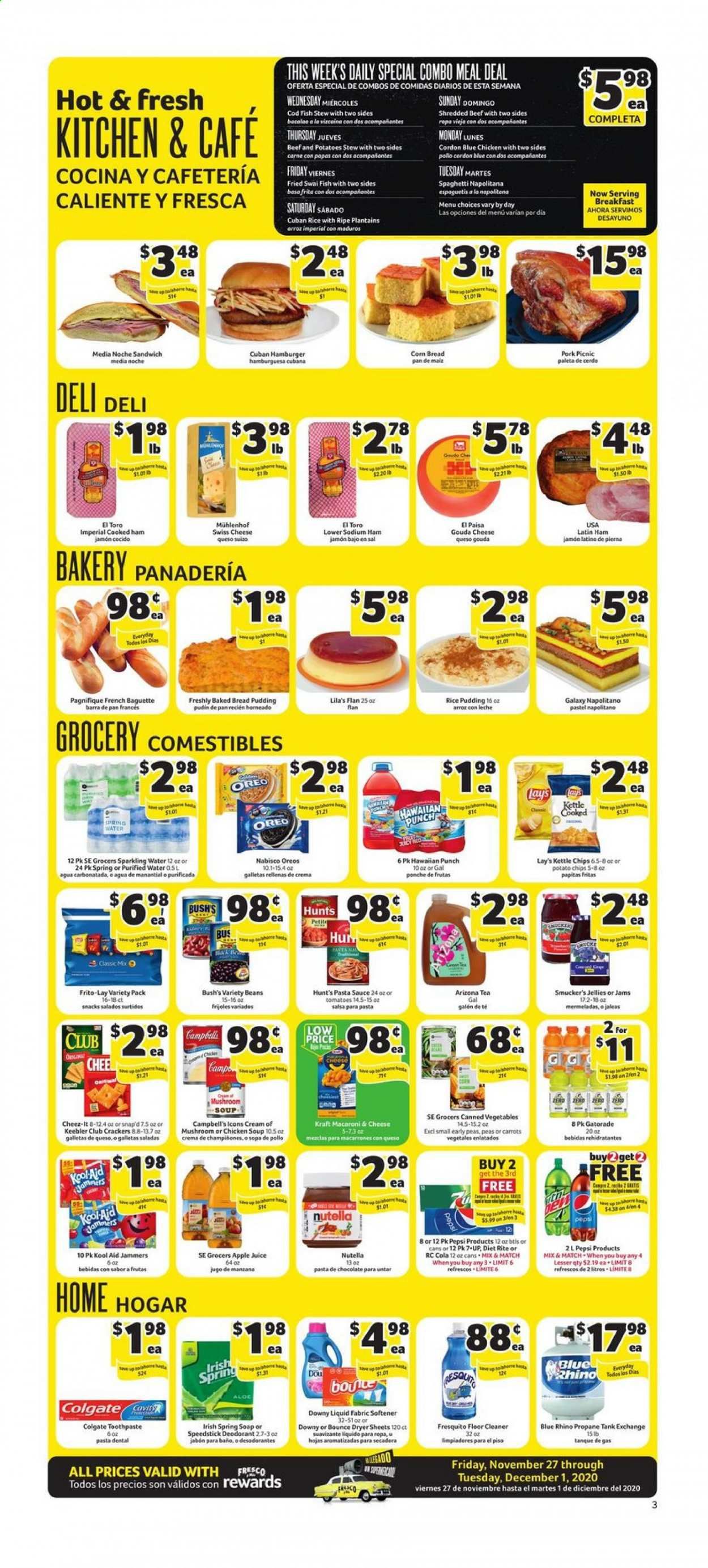 Fresco y Más Weekly Ad Flyer November 27 to December 1