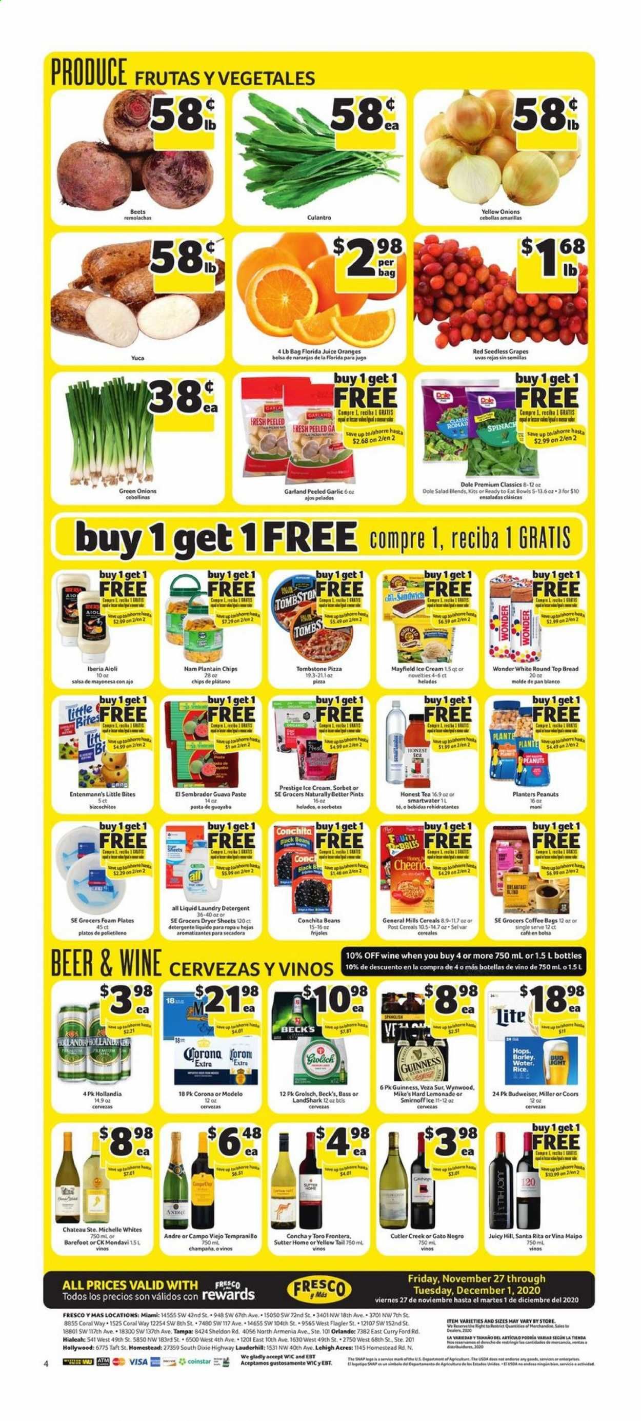 Fresco y Más Weekly Ad Flyer November 27 to December 1