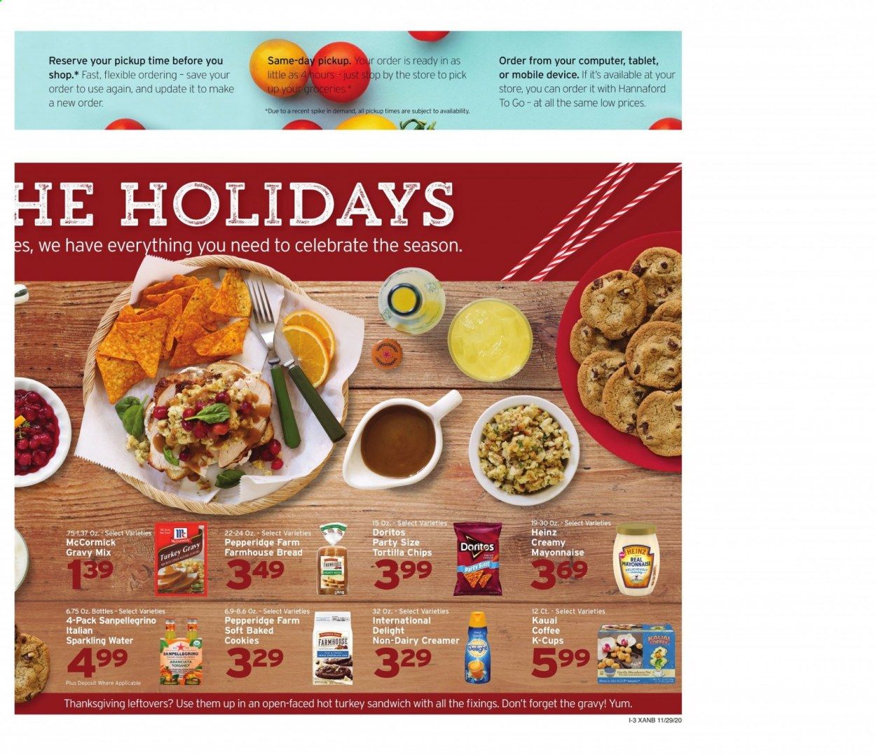 Hannaford (MA) Weekly Ad Flyer November 29 to December 5