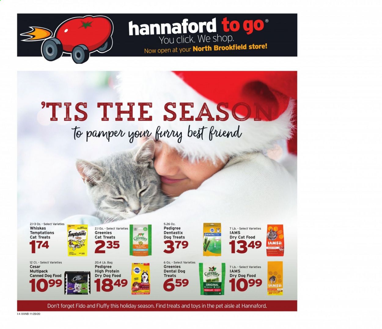 Hannaford (MA) Weekly Ad Flyer November 29 to December 5