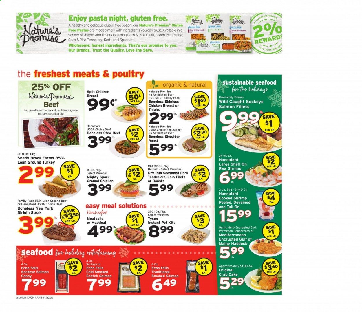 Hannaford (MA) Weekly Ad Flyer November 29 to December 5