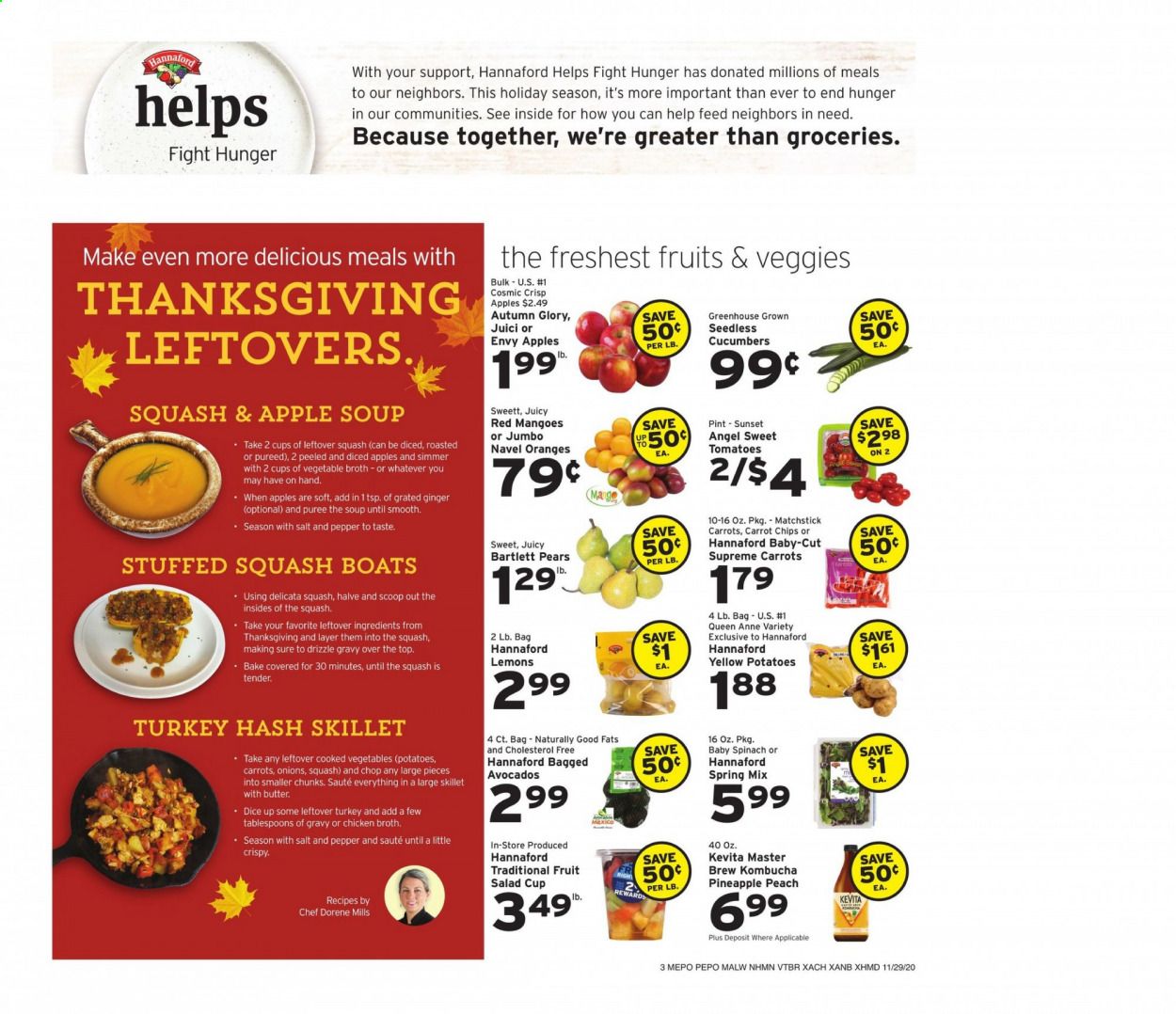 Hannaford (ME) Weekly Ad Flyer November 29 to December 5