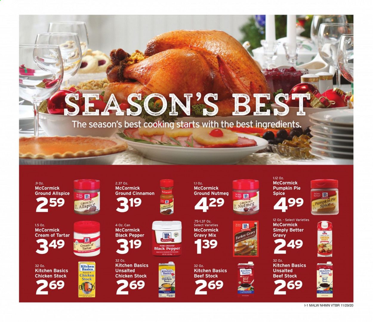 Hannaford (NH) Weekly Ad Flyer November 29 to December 5