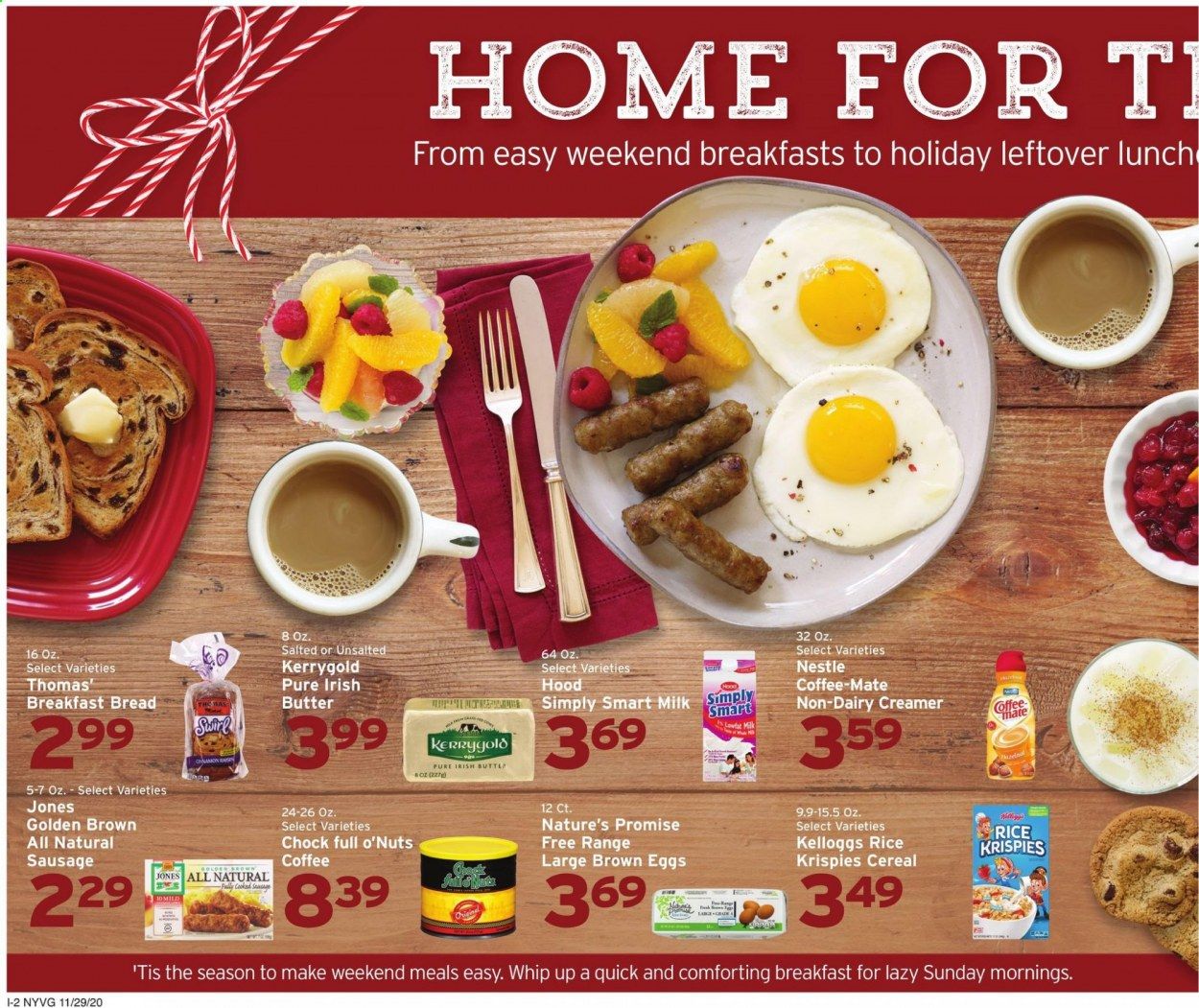Hannaford (NY) Weekly Ad Flyer November 29 to December 5
