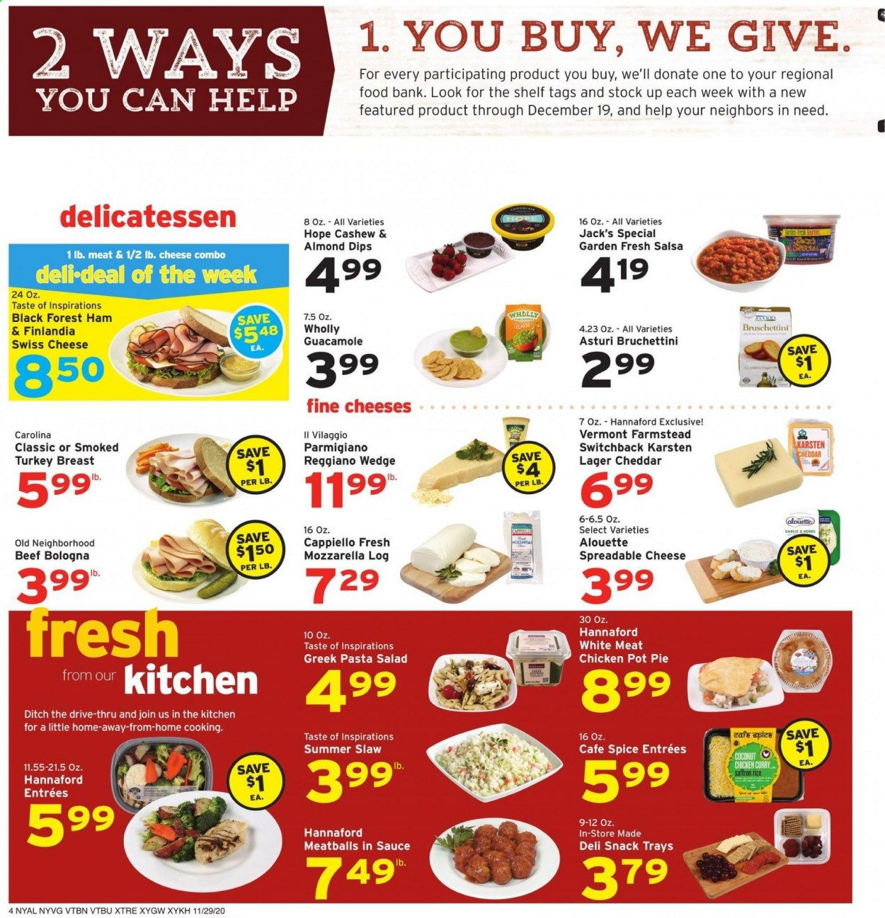 Hannaford (NY) Weekly Ad Flyer November 29 to December 5