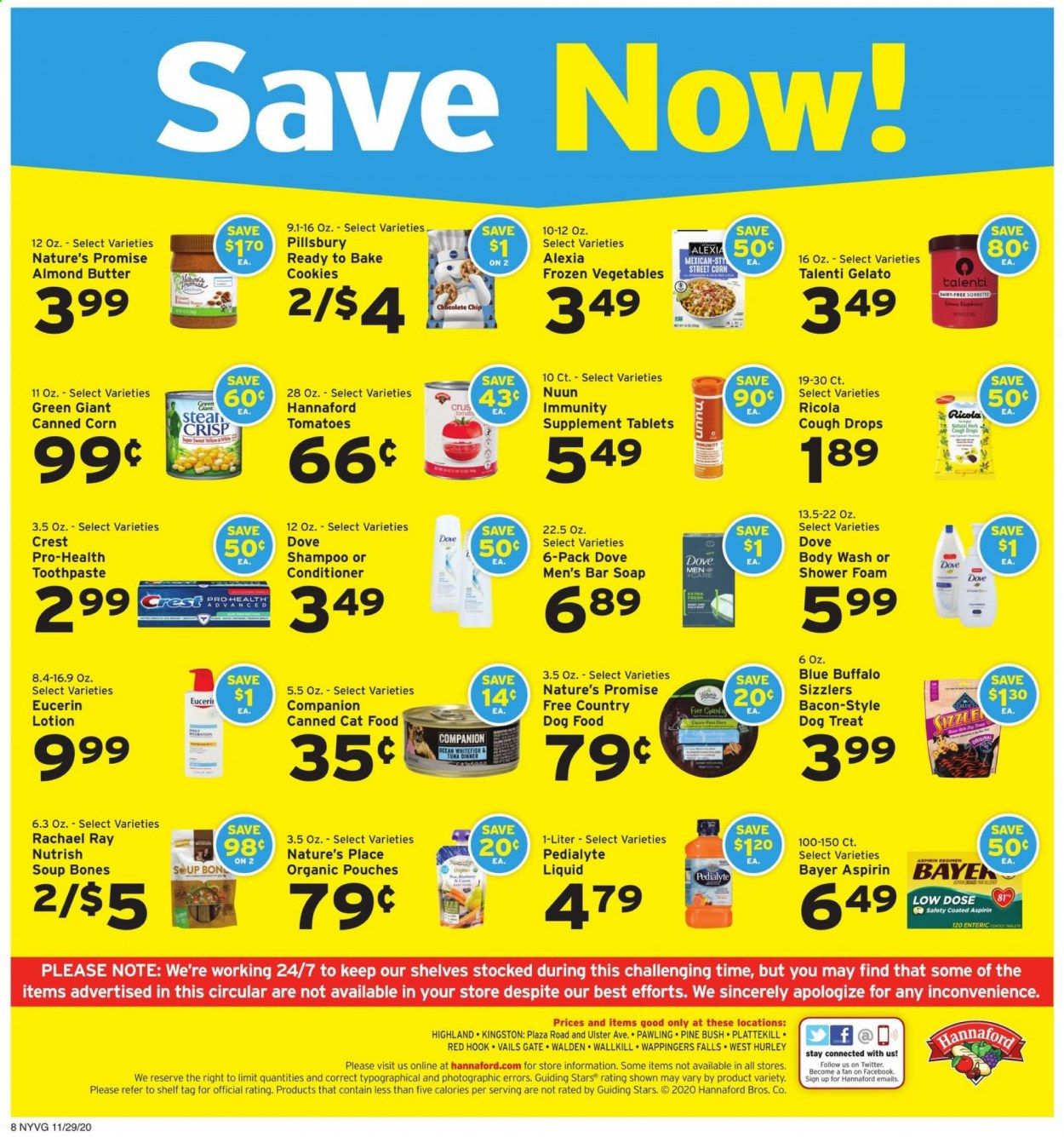 Hannaford (NY) Weekly Ad Flyer November 29 to December 5