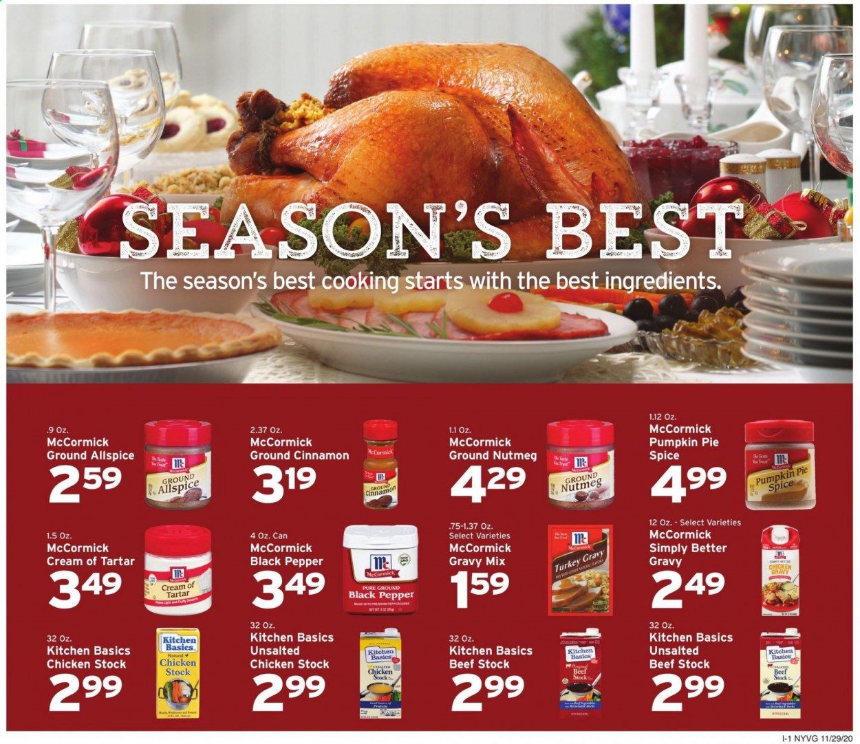 Hannaford (NY) Weekly Ad Flyer November 29 to December 5