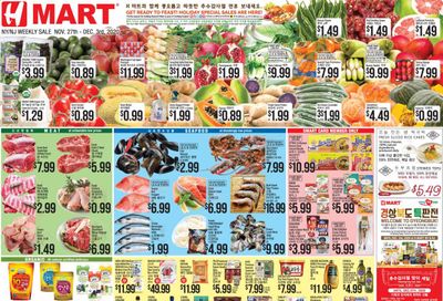 Hmart Weekly Ad Flyer November 27 to December 3