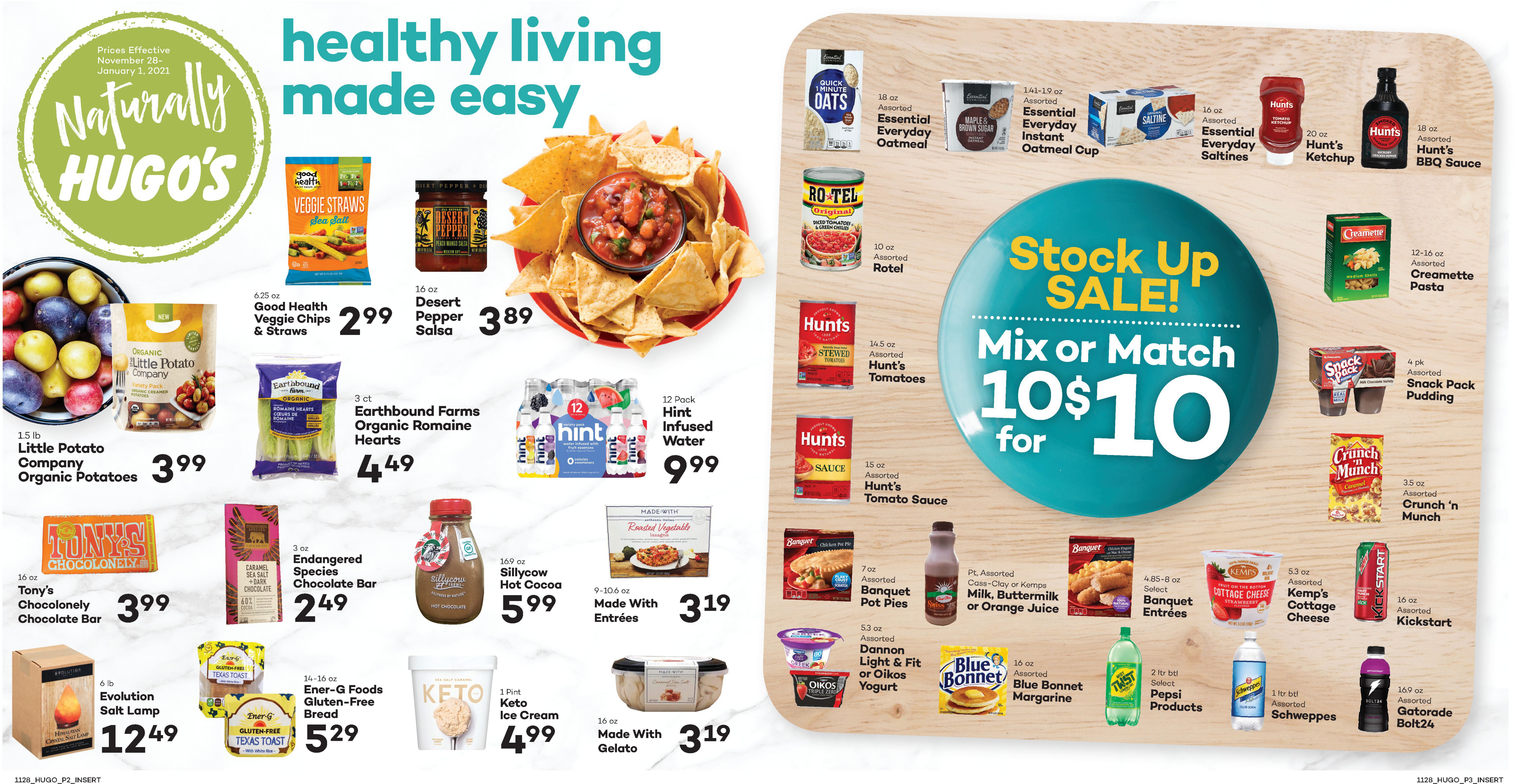 Hugo's Family Marketplace Weekly Ad Flyer November 28 to December 4, 2020