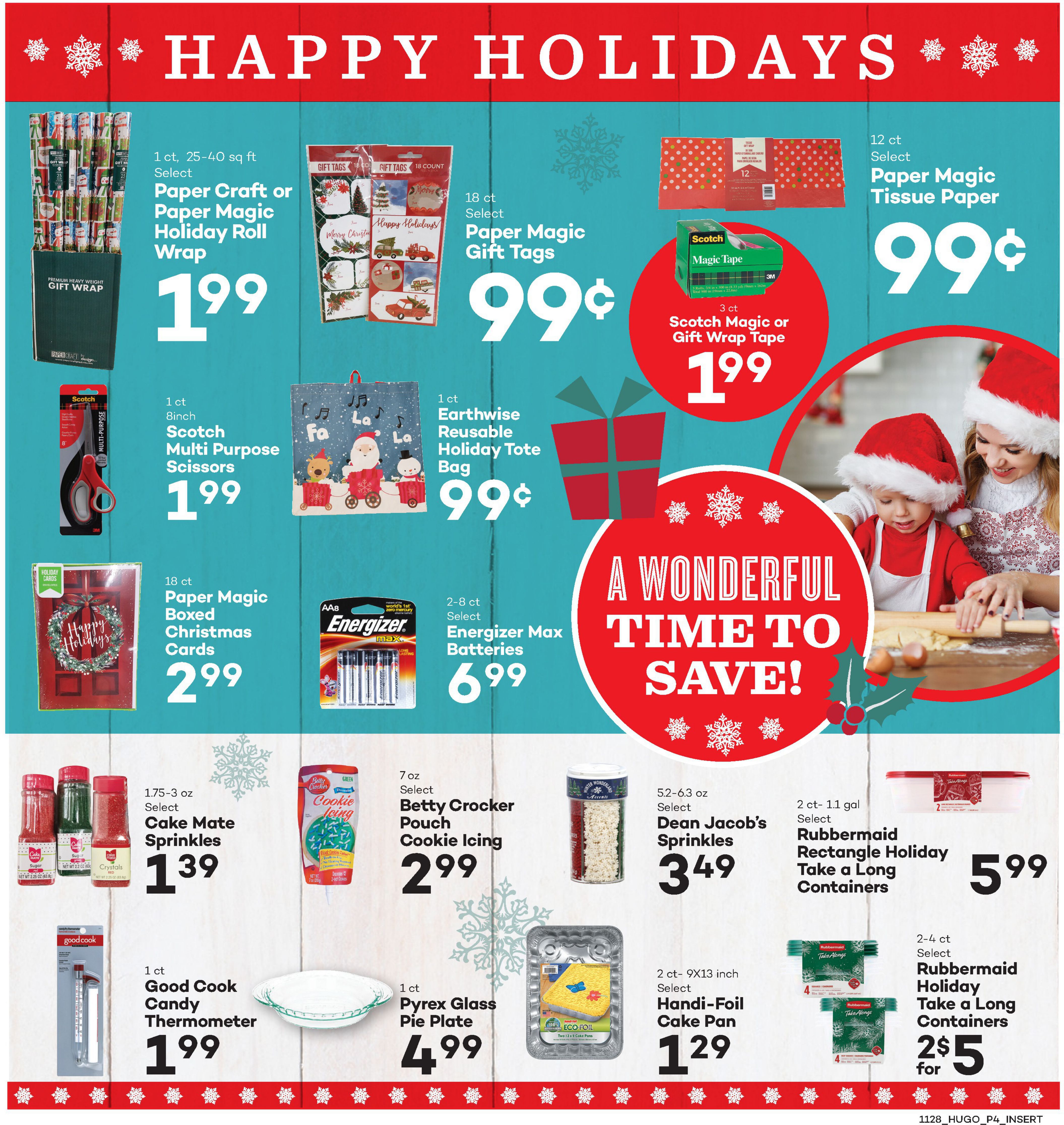 Hugo's Family Marketplace Weekly Ad Flyer November 28 to December 4, 2020