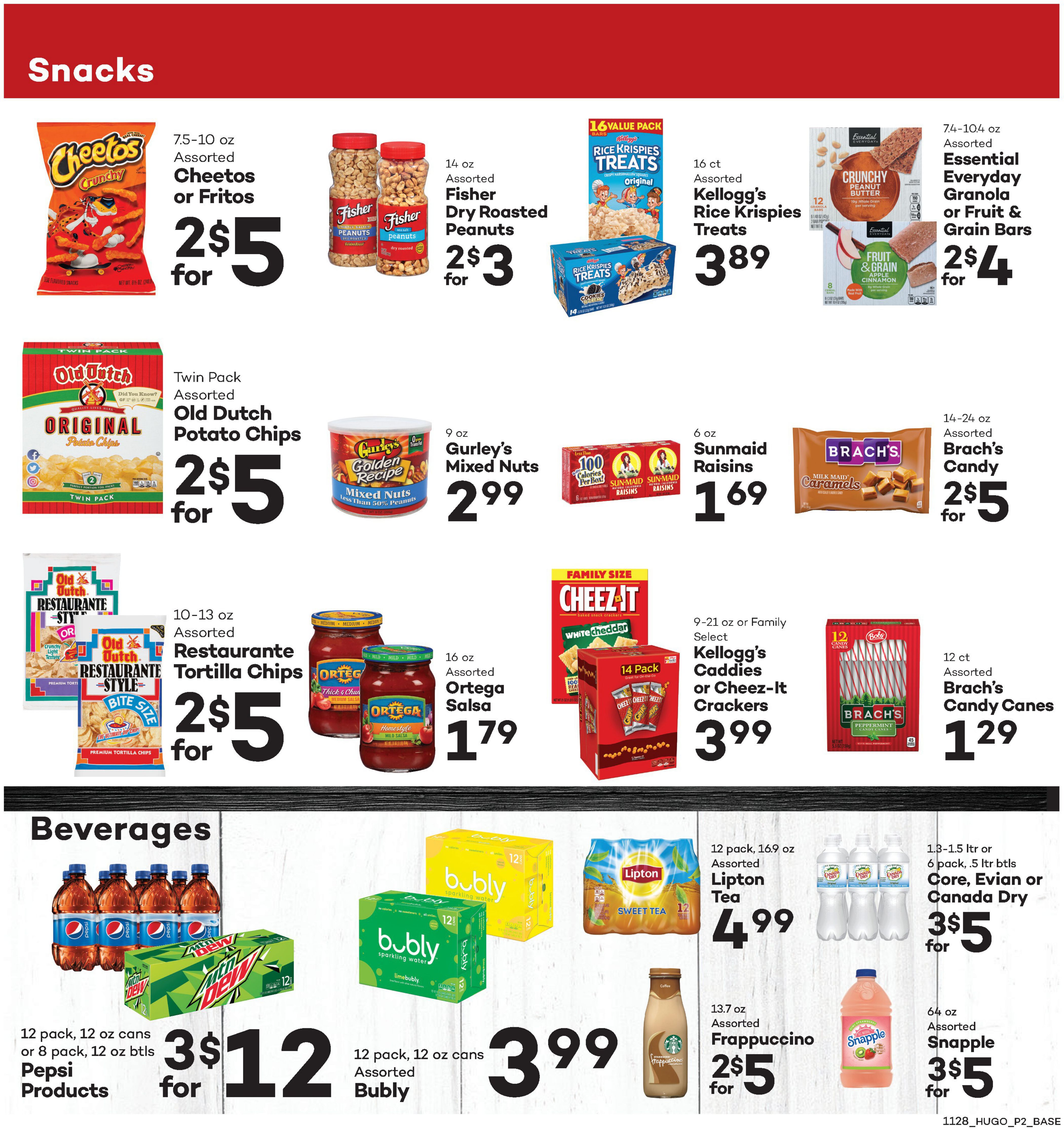 Hugo's Family Marketplace Weekly Ad Flyer November 28 to December 4, 2020