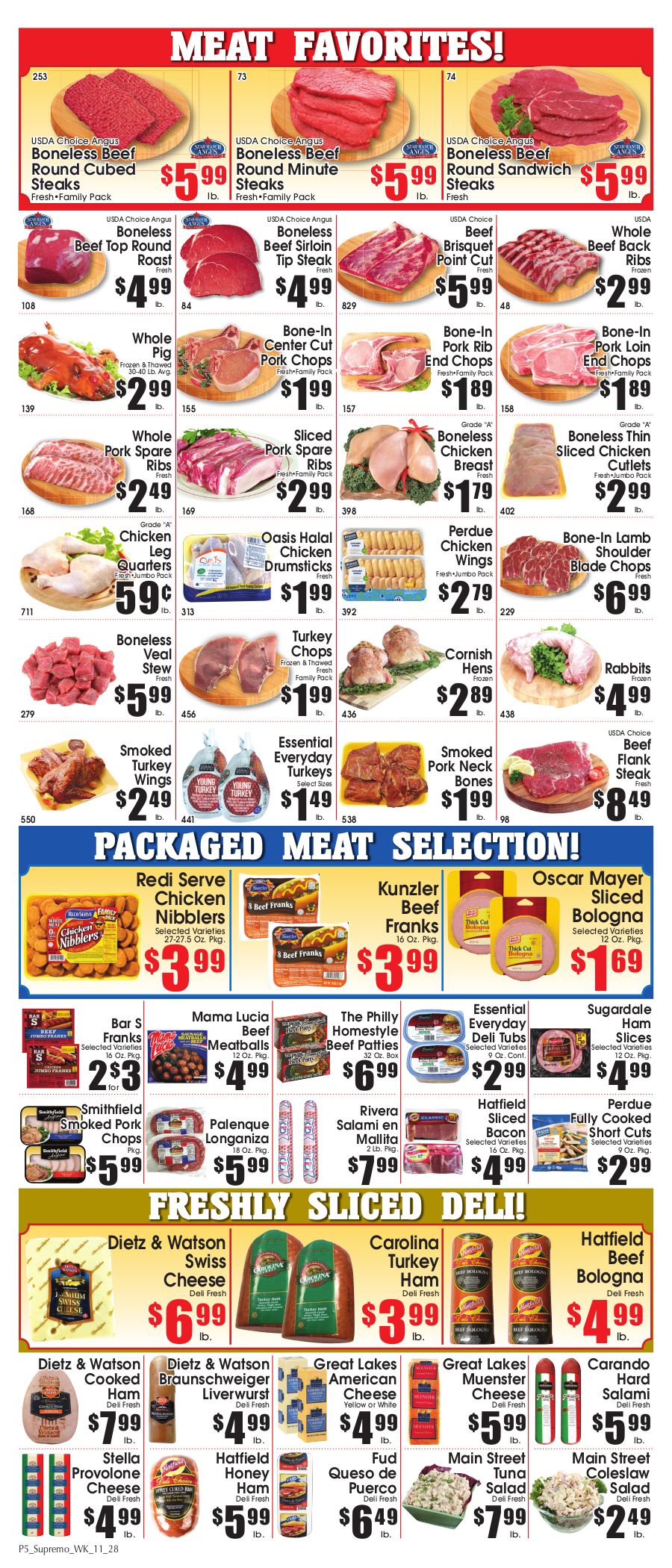 Supremo Food Market Weekly Ad Flyer November 28 to December 11, 2020