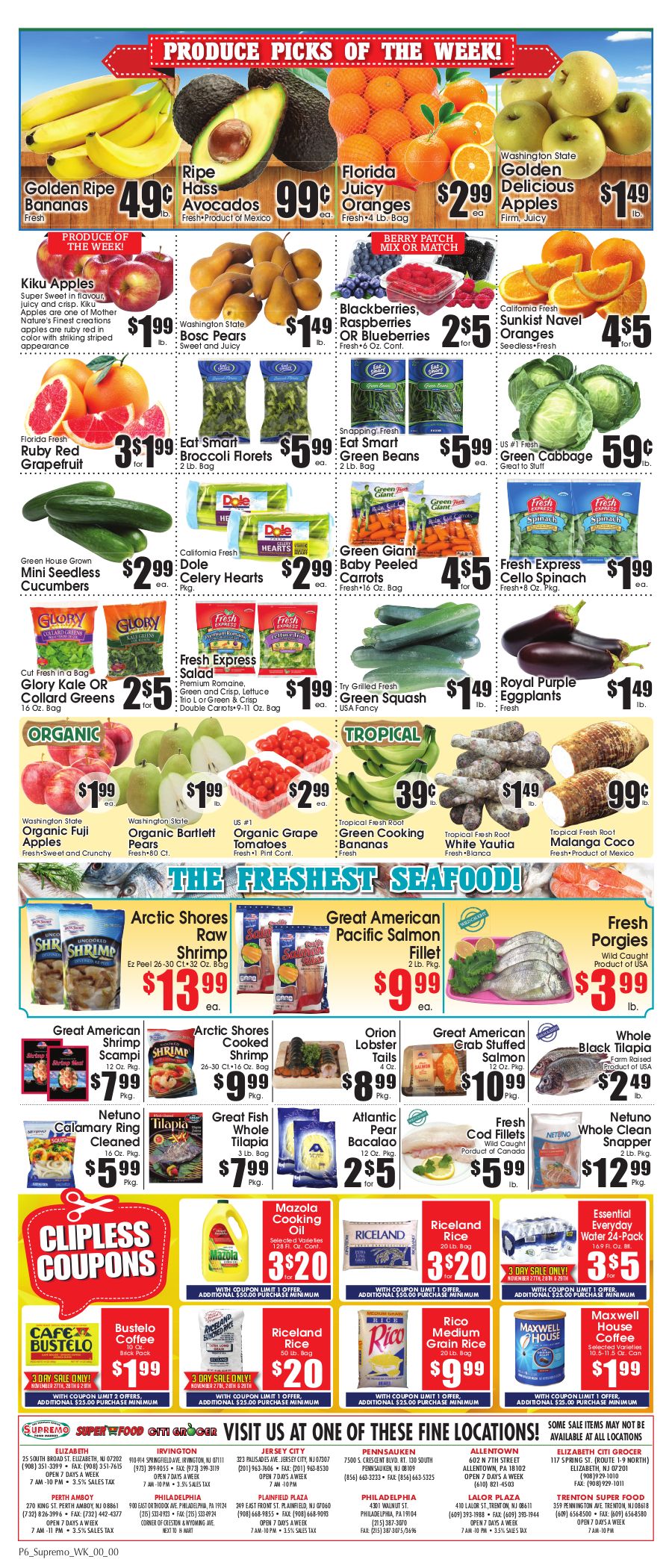 Supremo Food Market Weekly Ad Flyer November 28 to December 11, 2020