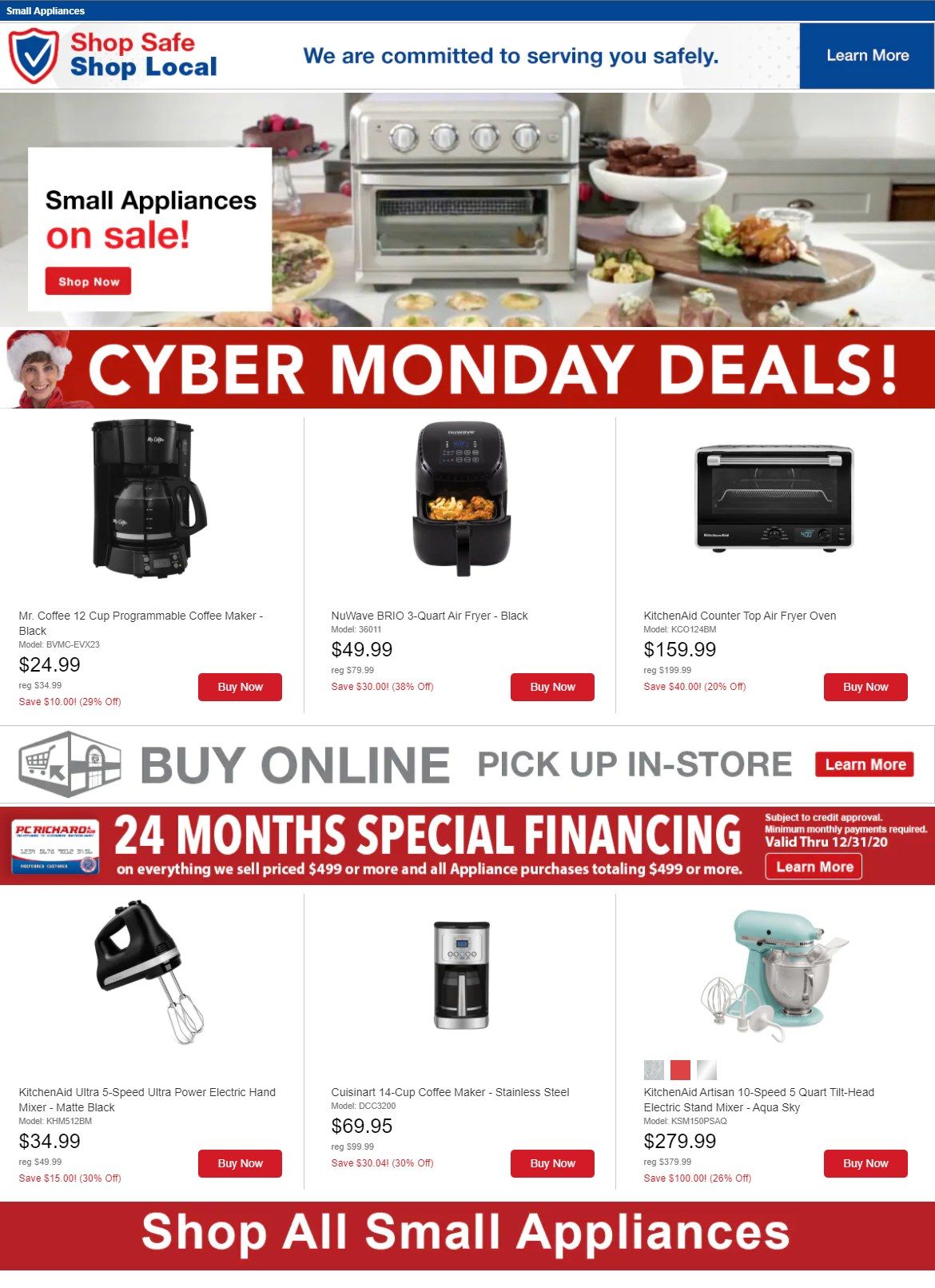 P.C. Richard & Son Weekly Ad Flyer November 29 to December 6