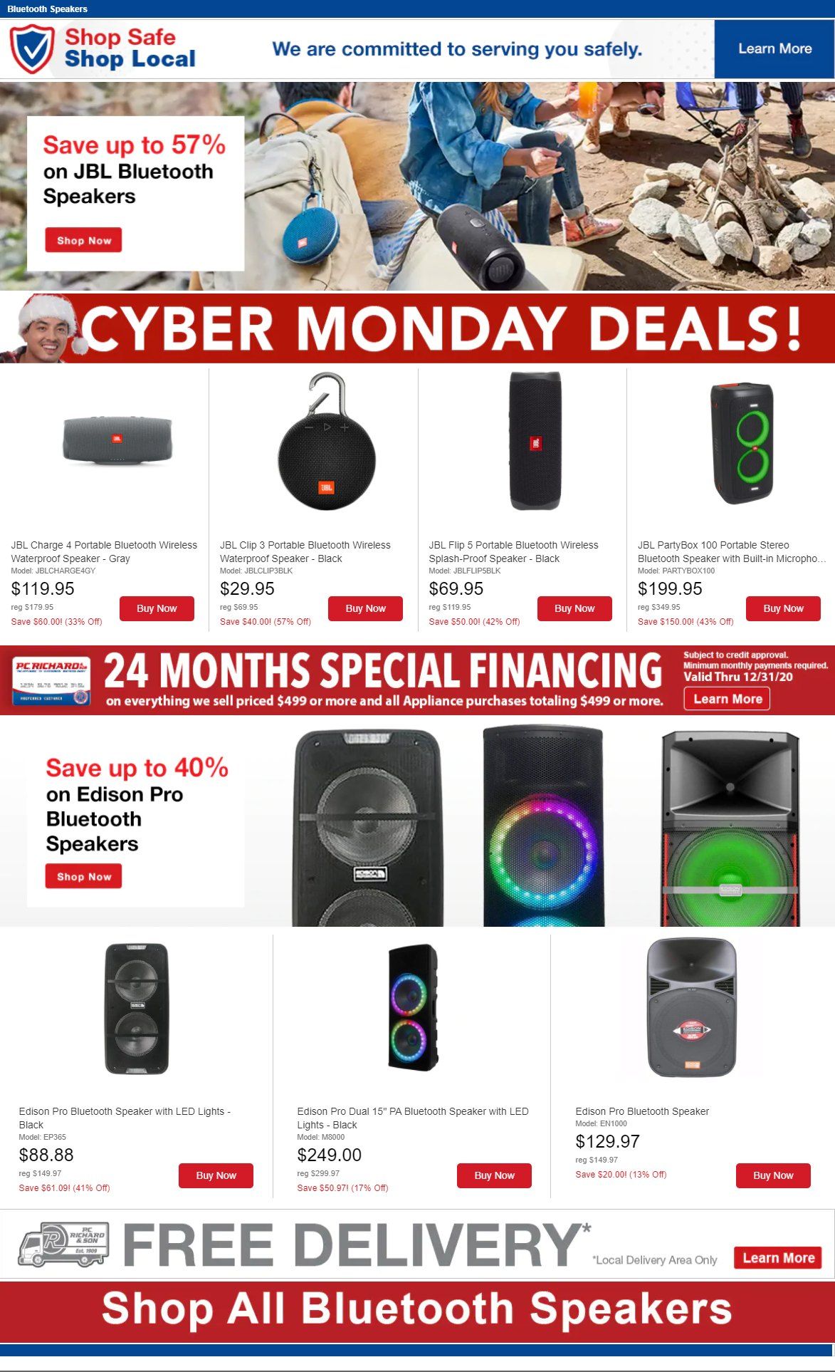 P.C. Richard & Son Weekly Ad Flyer November 29 to December 6