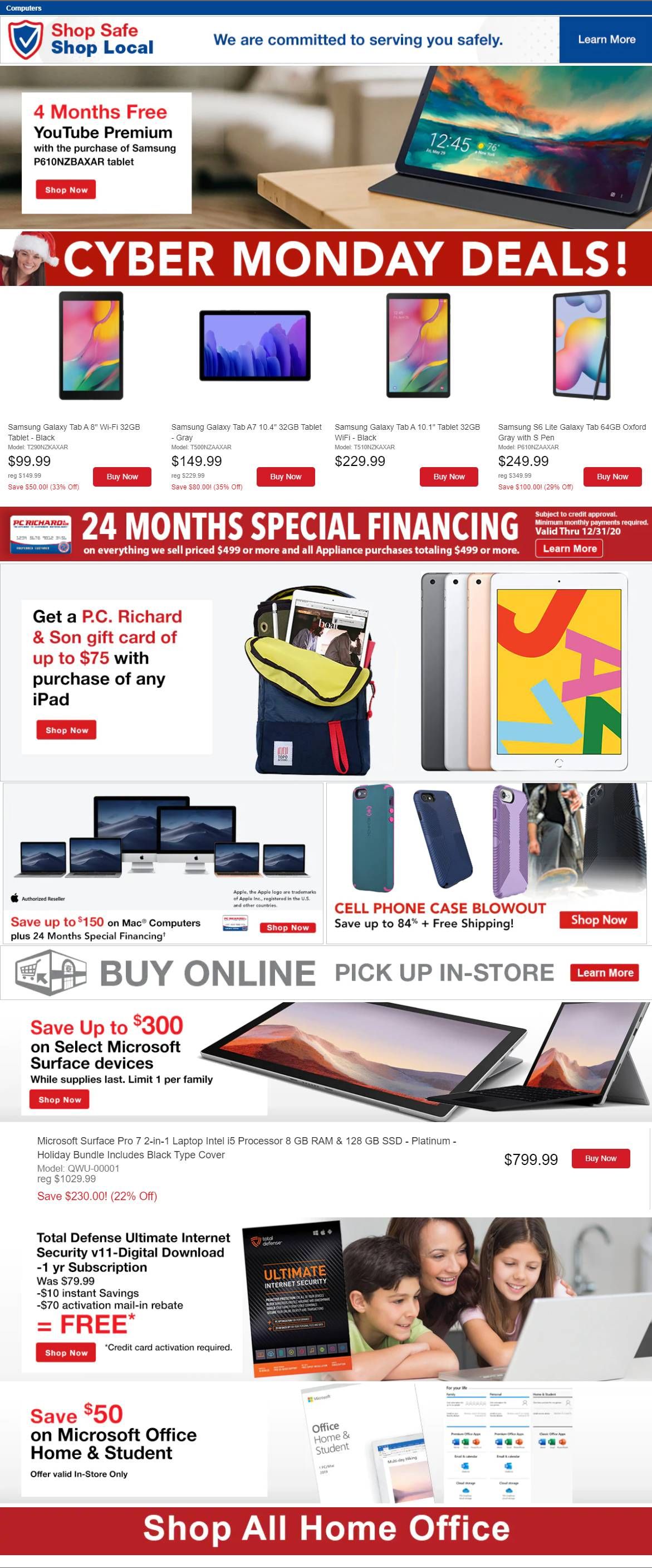 P.C. Richard & Son Weekly Ad Flyer November 29 to December 6