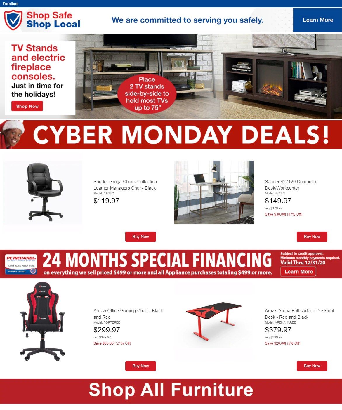 P.C. Richard & Son Weekly Ad Flyer November 29 to December 6