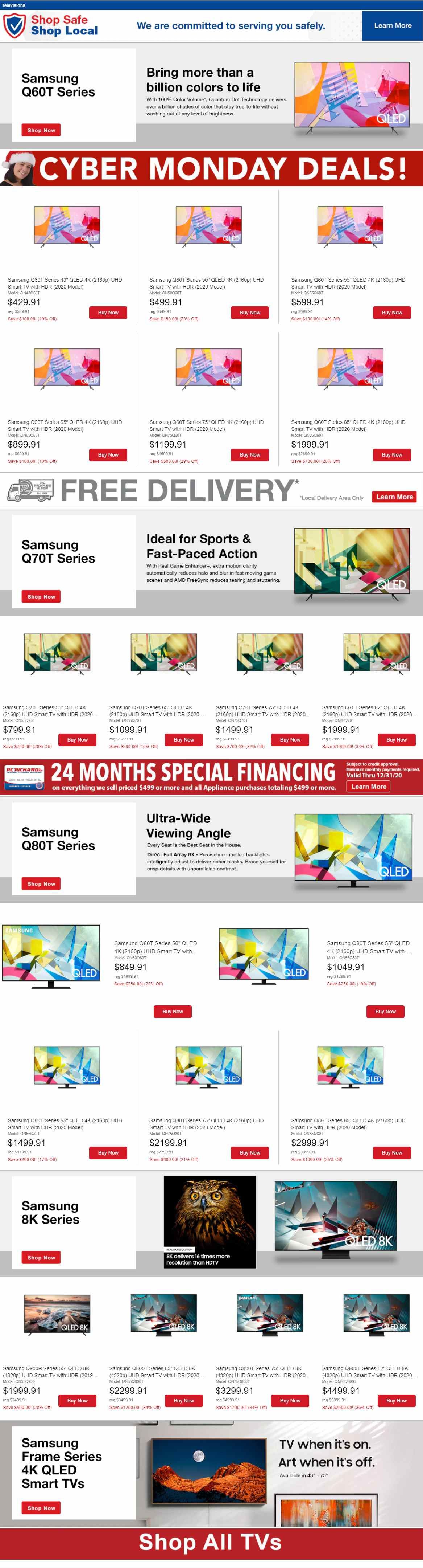 P.C. Richard & Son Weekly Ad Flyer November 29 to December 6