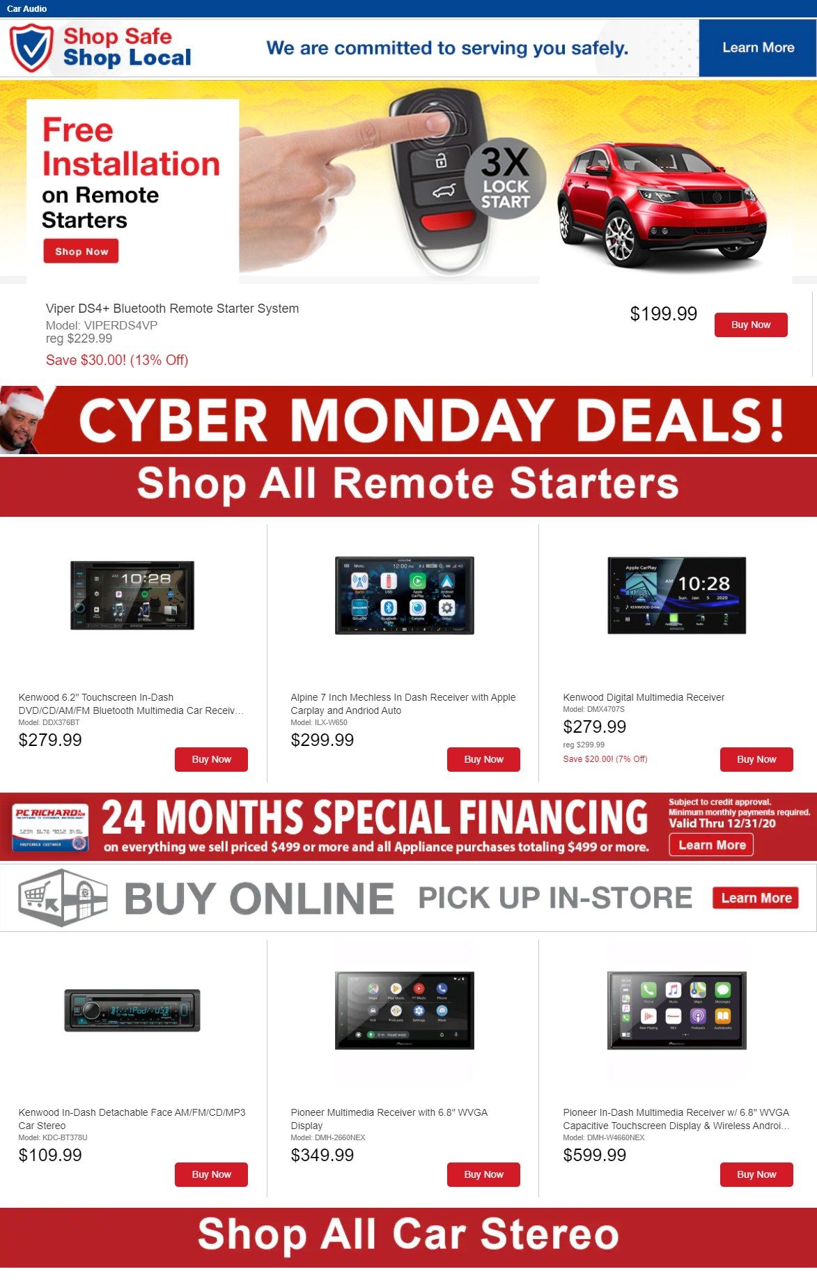 P.C. Richard & Son Weekly Ad Flyer November 29 to December 6