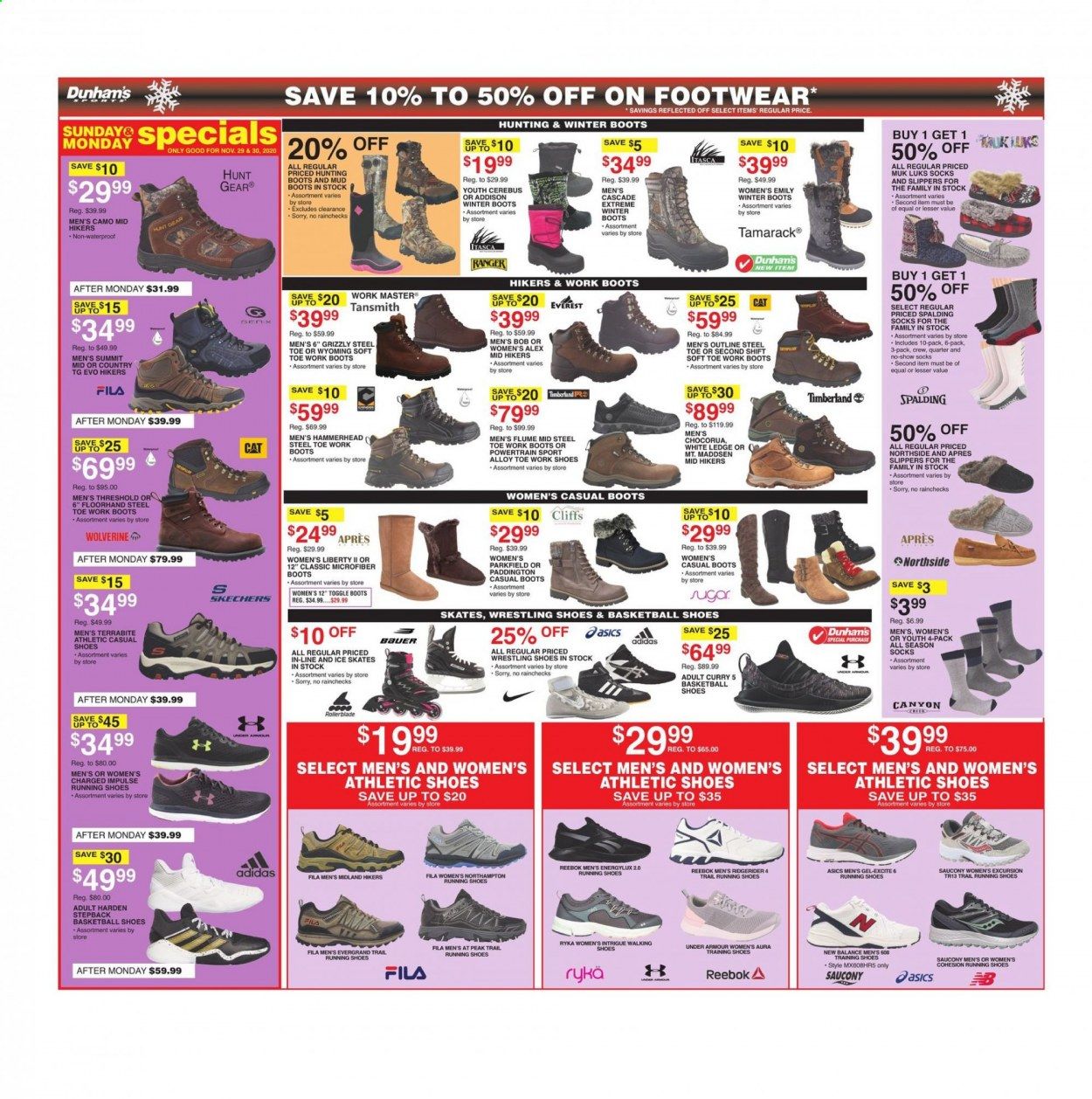 Dunham's Sports Weekly Ad Flyer November 28 to December 3