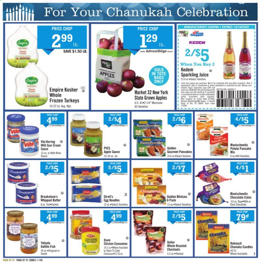 Price Chopper (CT, MA, NH, NY, PA, VT) Weekly Ad Flyer November 29 to December 5