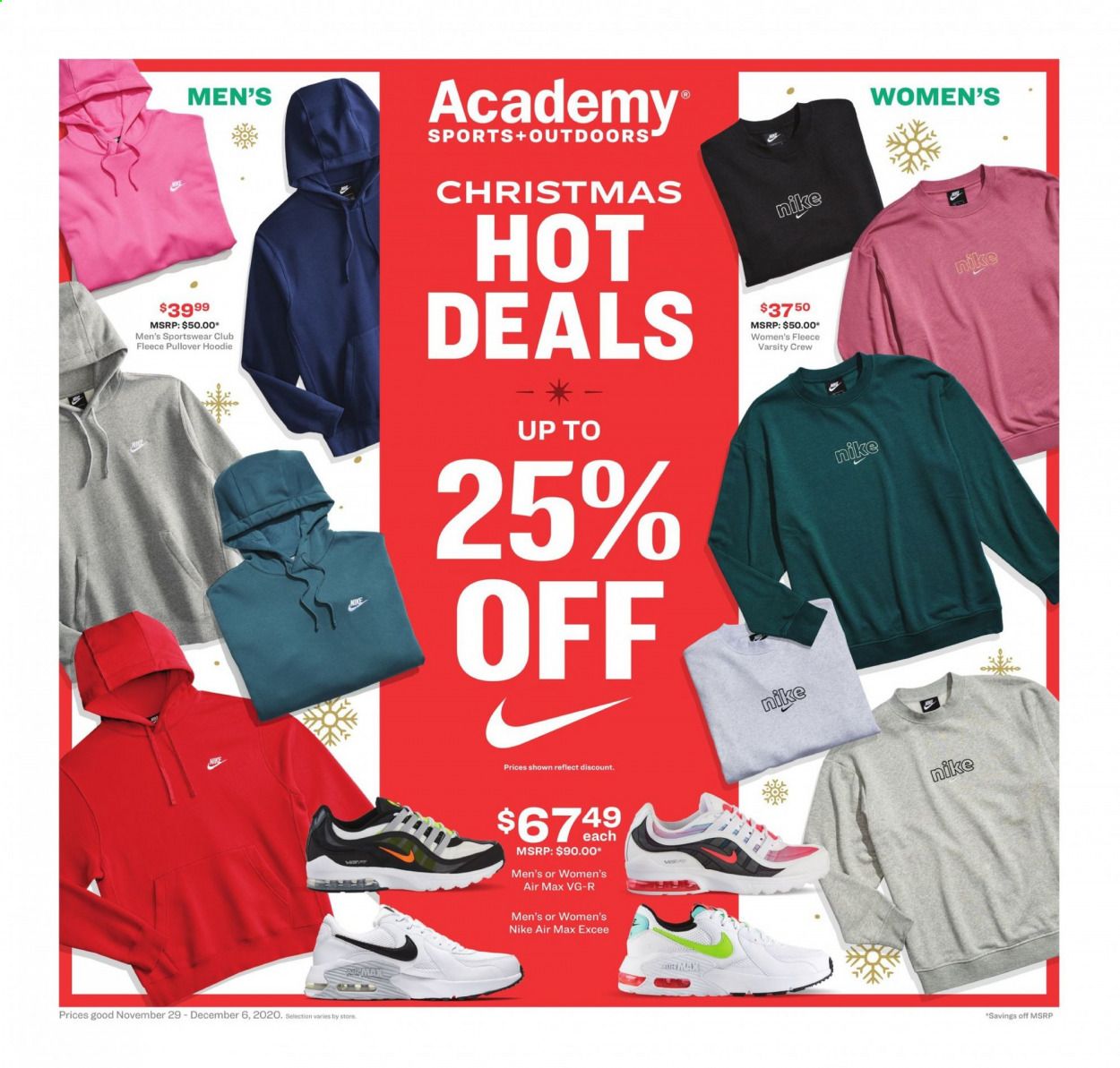 Academy Sports Weekly Ad Flyer November 29 to December 6