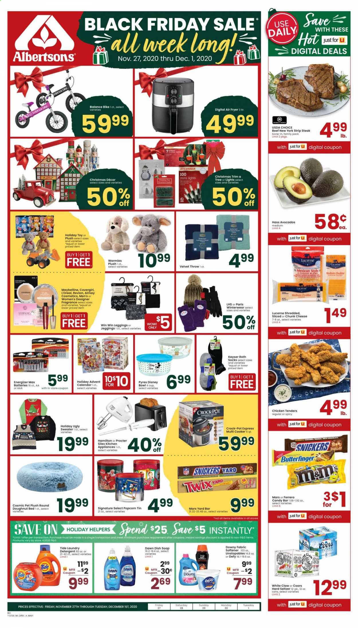 Albertsons Weekly Ad Flyer November 27 to December 1