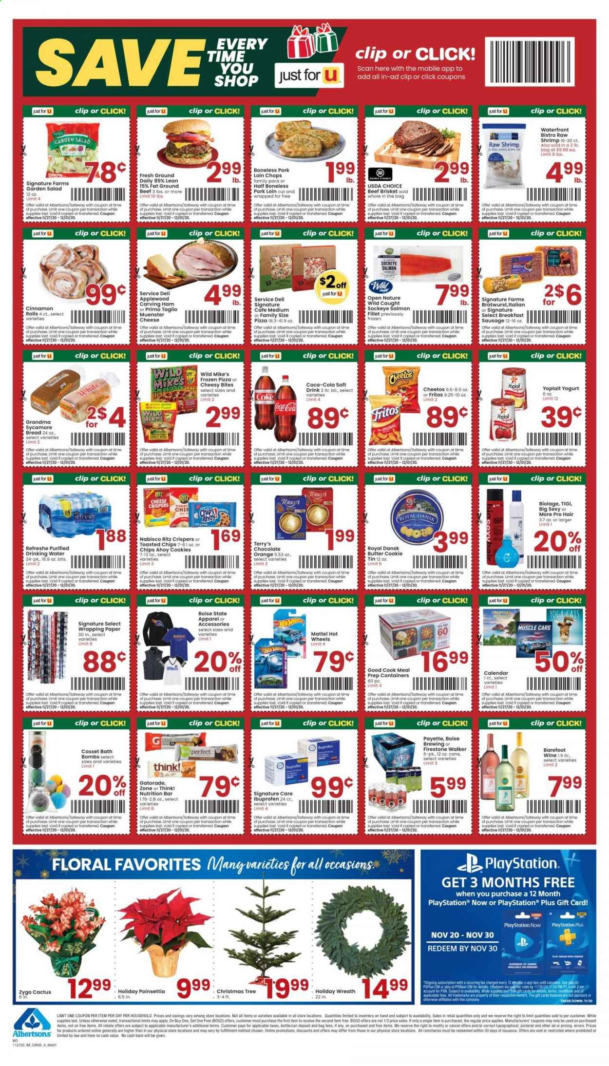 Albertsons Weekly Ad Flyer November 27 to December 1